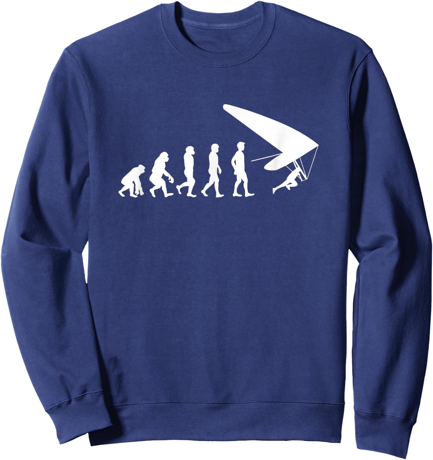 Funny Hang Gliding - Cool Glider Sweatshirt - Sweatshirt | Navy