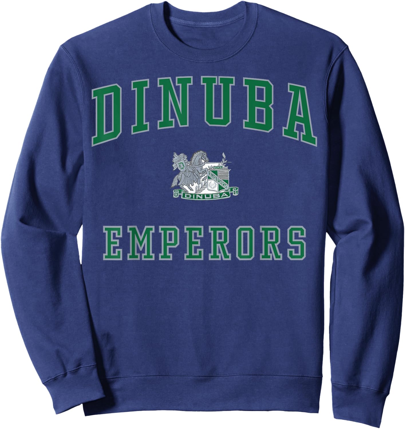 Dinuba High School Emperors C1 Sweatshirt - Sweatshirt | Navy