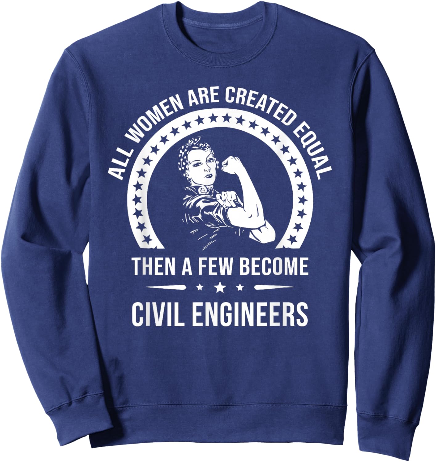 Civil Engineer Shirts | Civil Engineer Sweatshirt - Sweatshirt | Navy