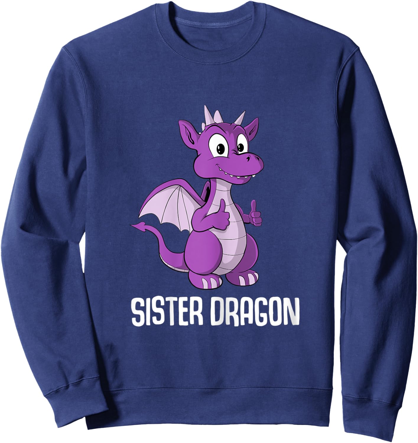 Sister Dragon Sweatshirt - Sweatshirt | Navy