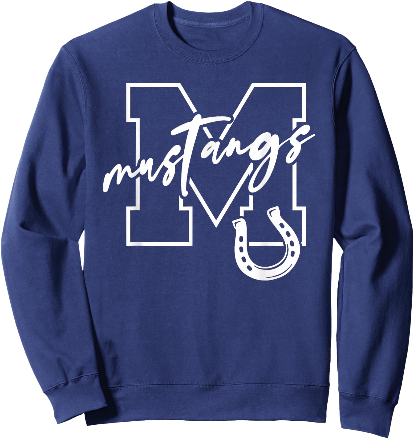 Mustangs Sweatshirt - Sweatshirt | Navy