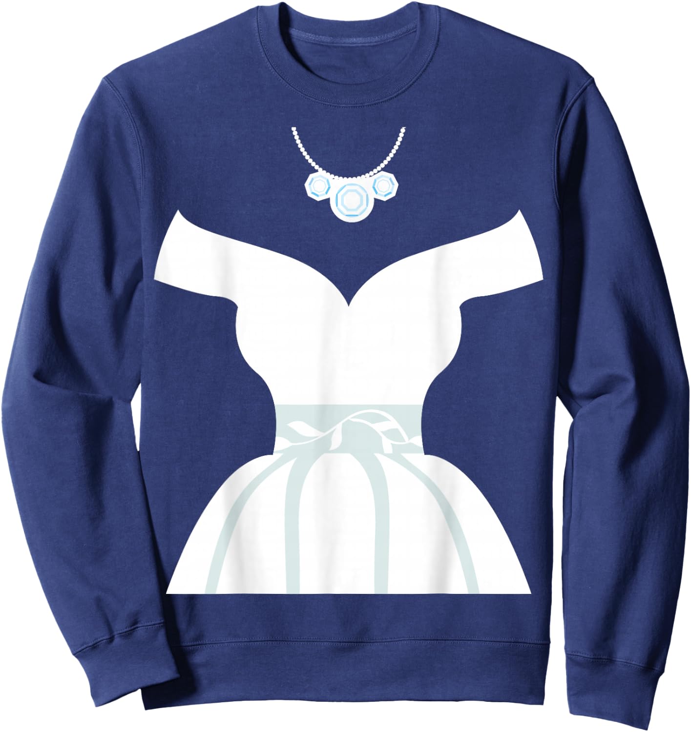 Wedding Dresses Bridal Showers Cute Graphic Funny Sarcastic Sweatshirt - Sweatshirt | Navy