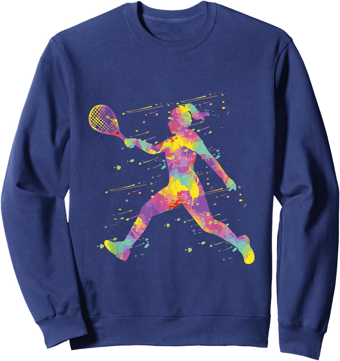 Tennis Girl's Tennis Player Sweatshirt - Sweatshirt | Navy