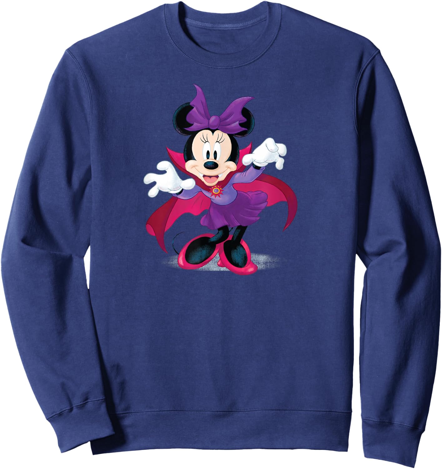 Disney Halloween Minnie Mouse Vampire Sweatshirt - Sweatshirt | Navy