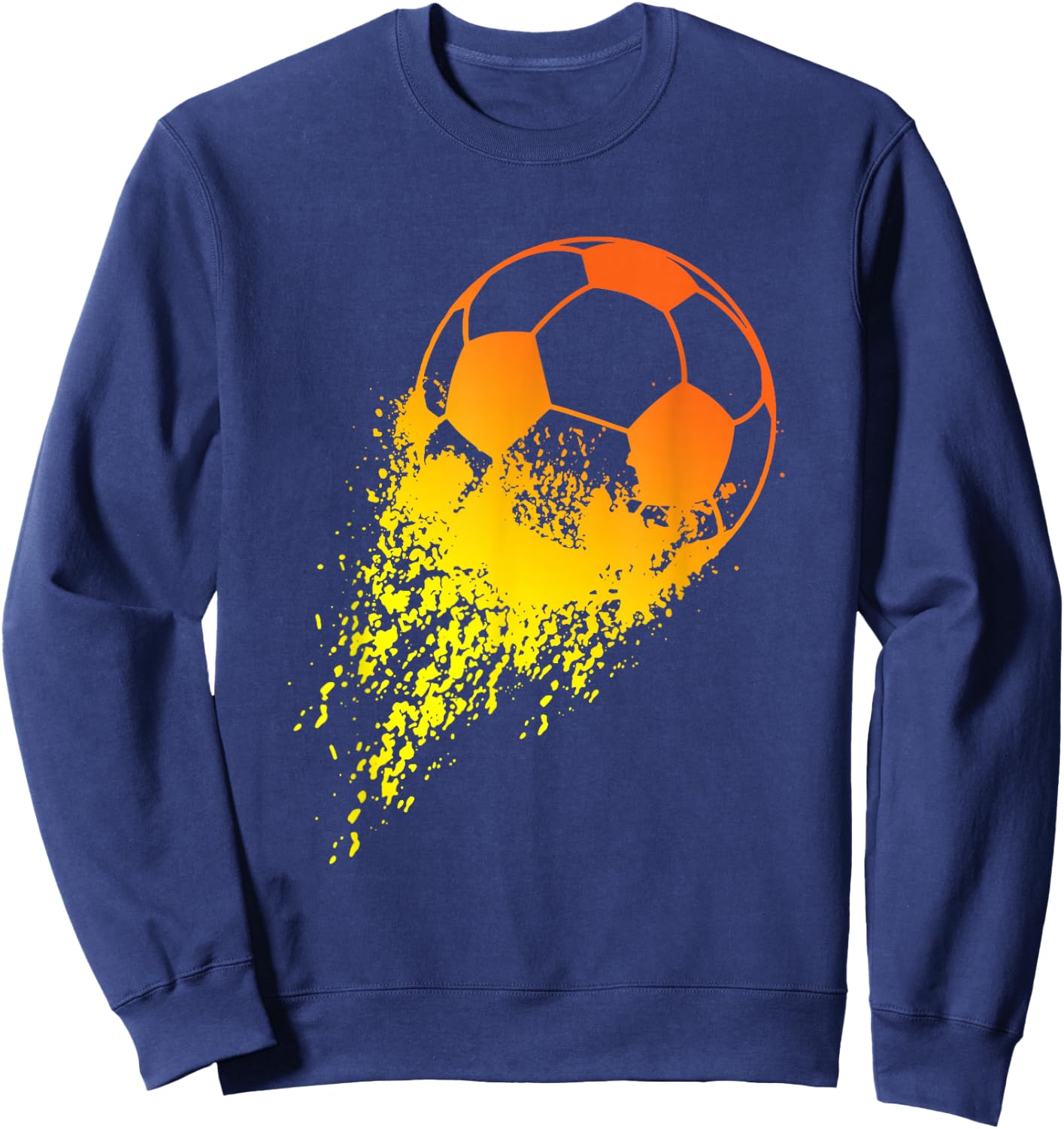 Soccer Player Sports Vintage Men Boys Soccer Sweatshirt - Sweatshirt | Navy