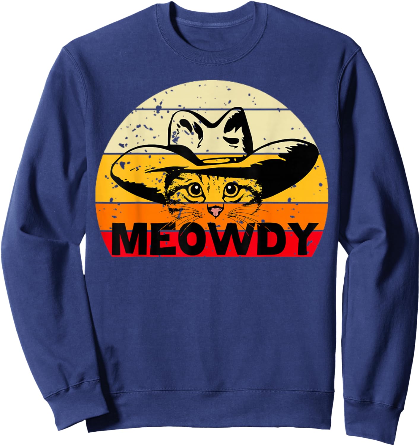 Meowdy Sweatshirt - Sweatshirt | Navy