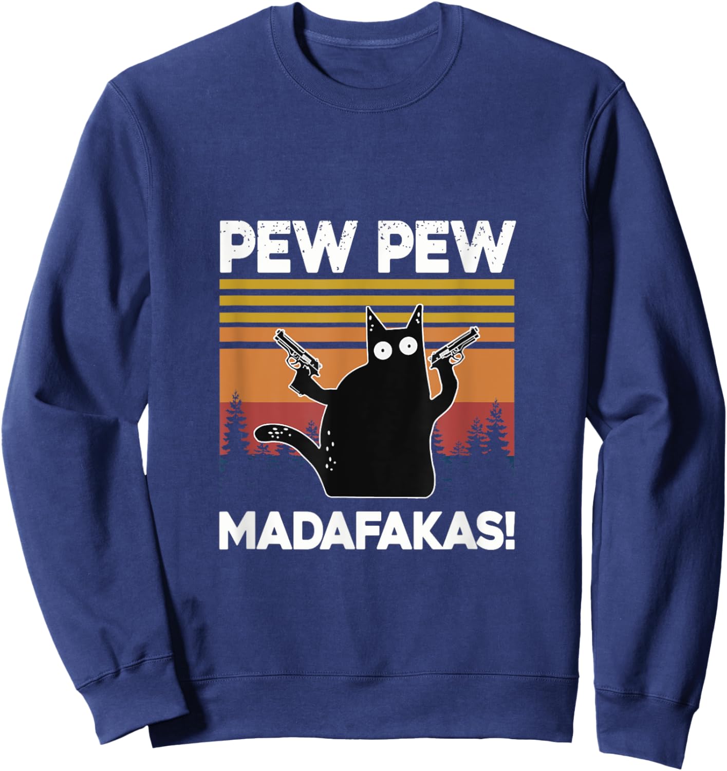 GRAPHIX -Adults Black Short Sleeve - Small - Modern Novelty Humorous Social Distancing Design Sweatshirt - Sweatshirt | Navy