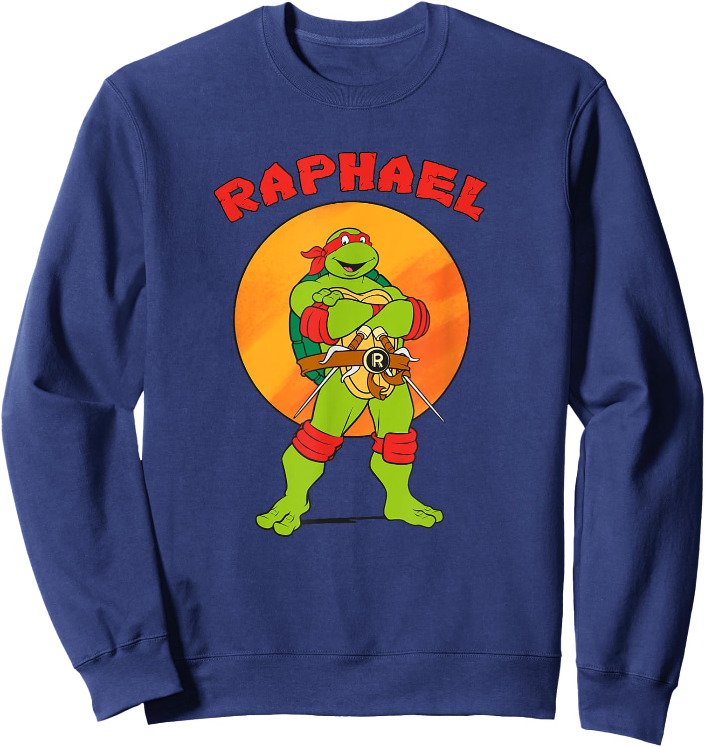 Mademark x Teenage Mutant Ninja Turtles - Raphael Standing Tall Sweatshirt - Sweatshirt | Navy