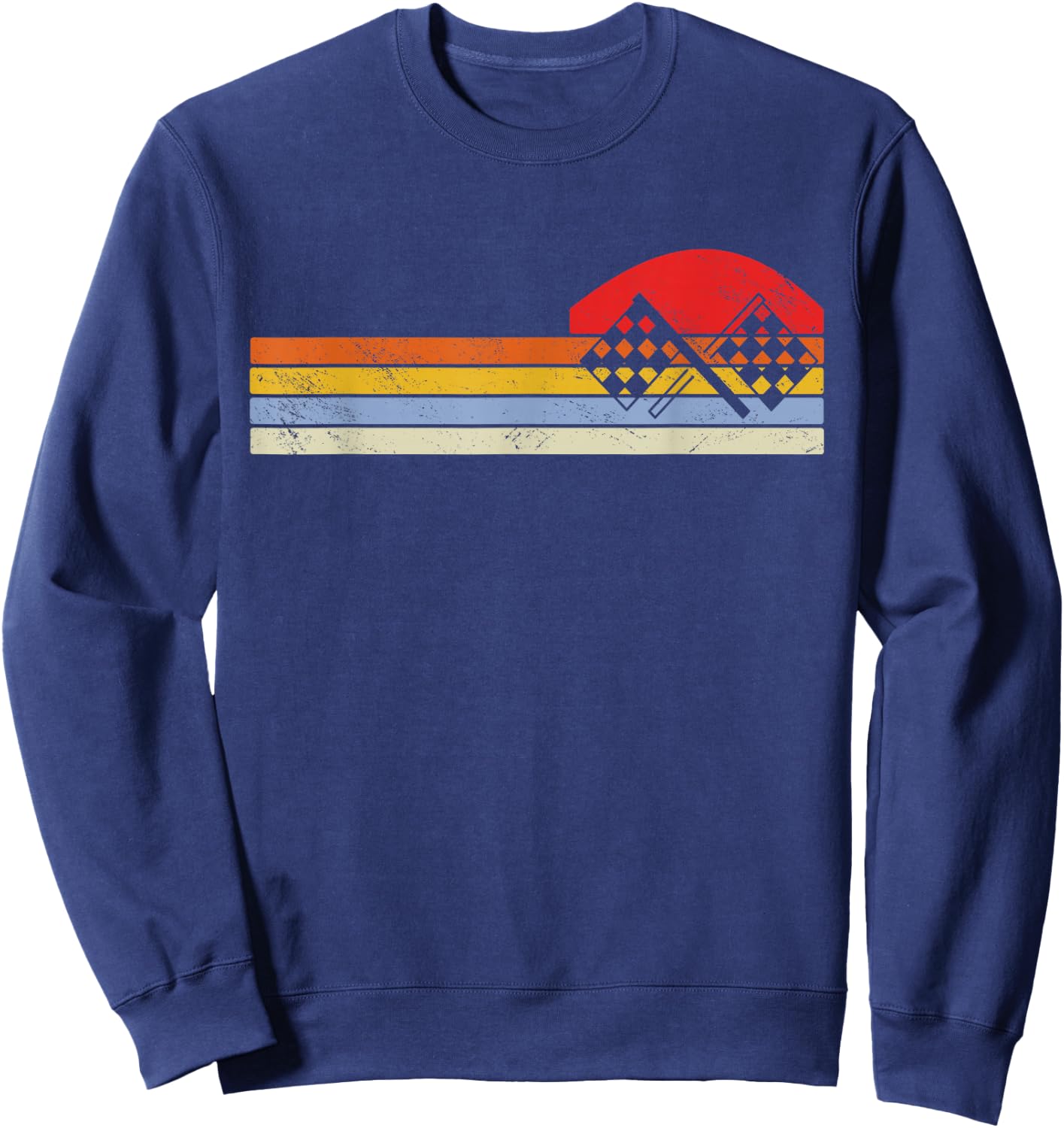Vintage Racing Outfit For Race Car Parties Sweatshirt - Sweatshirt | Navy