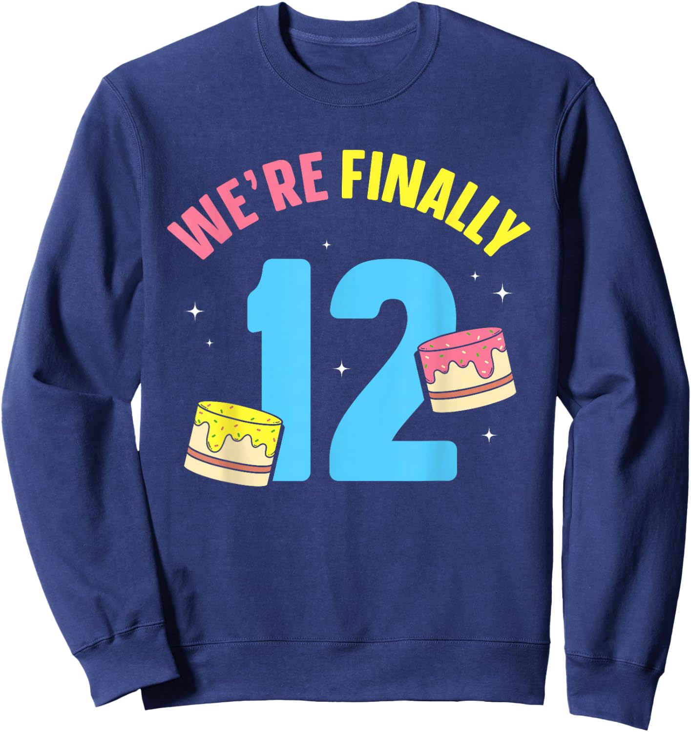 Wir Sind Endlich 12th Birthday Zwilling Gemini Sweatshirt - Sweatshirt | Navy