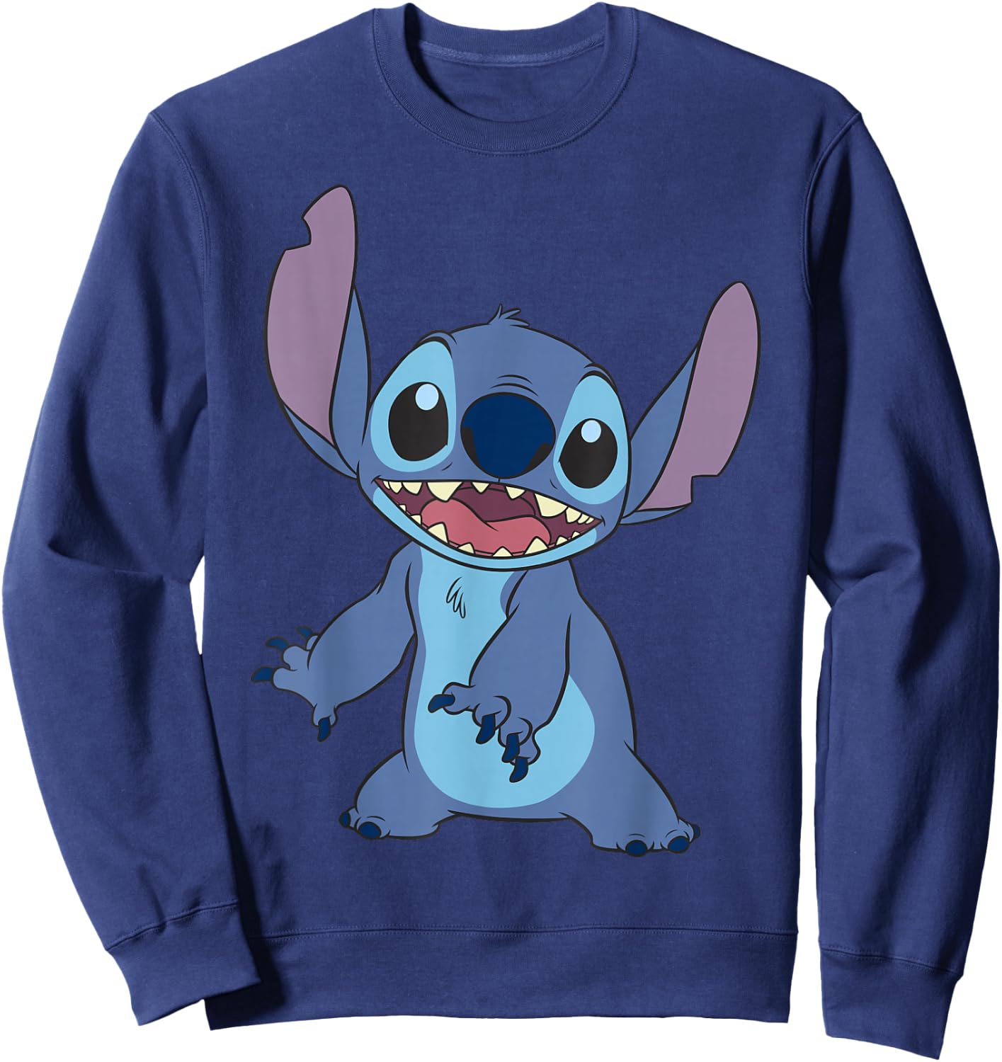 Disney Lilo & Stitch Simple Stitch Portrait Sweatshirt - Sweatshirt | Navy
