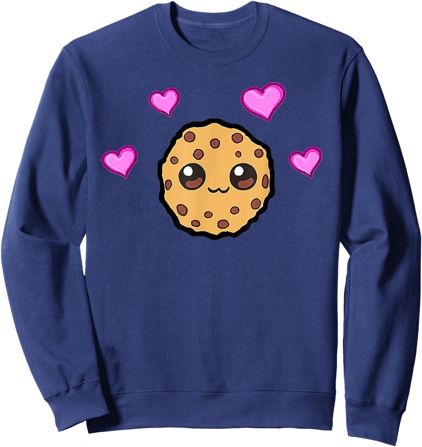 Gaming For Game With Cookie C Style Fan Art Sweatshirt - Sweatshirt | Navy