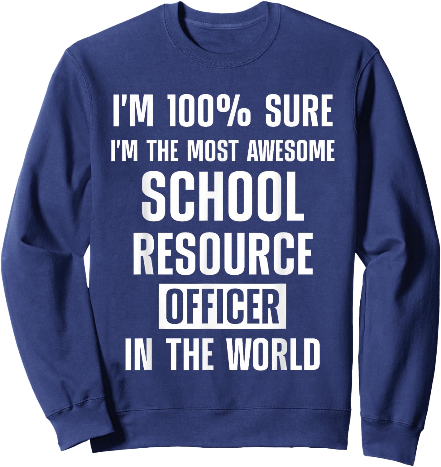 School Resource Officer SRO Sweatshirt - Sweatshirt | Navy