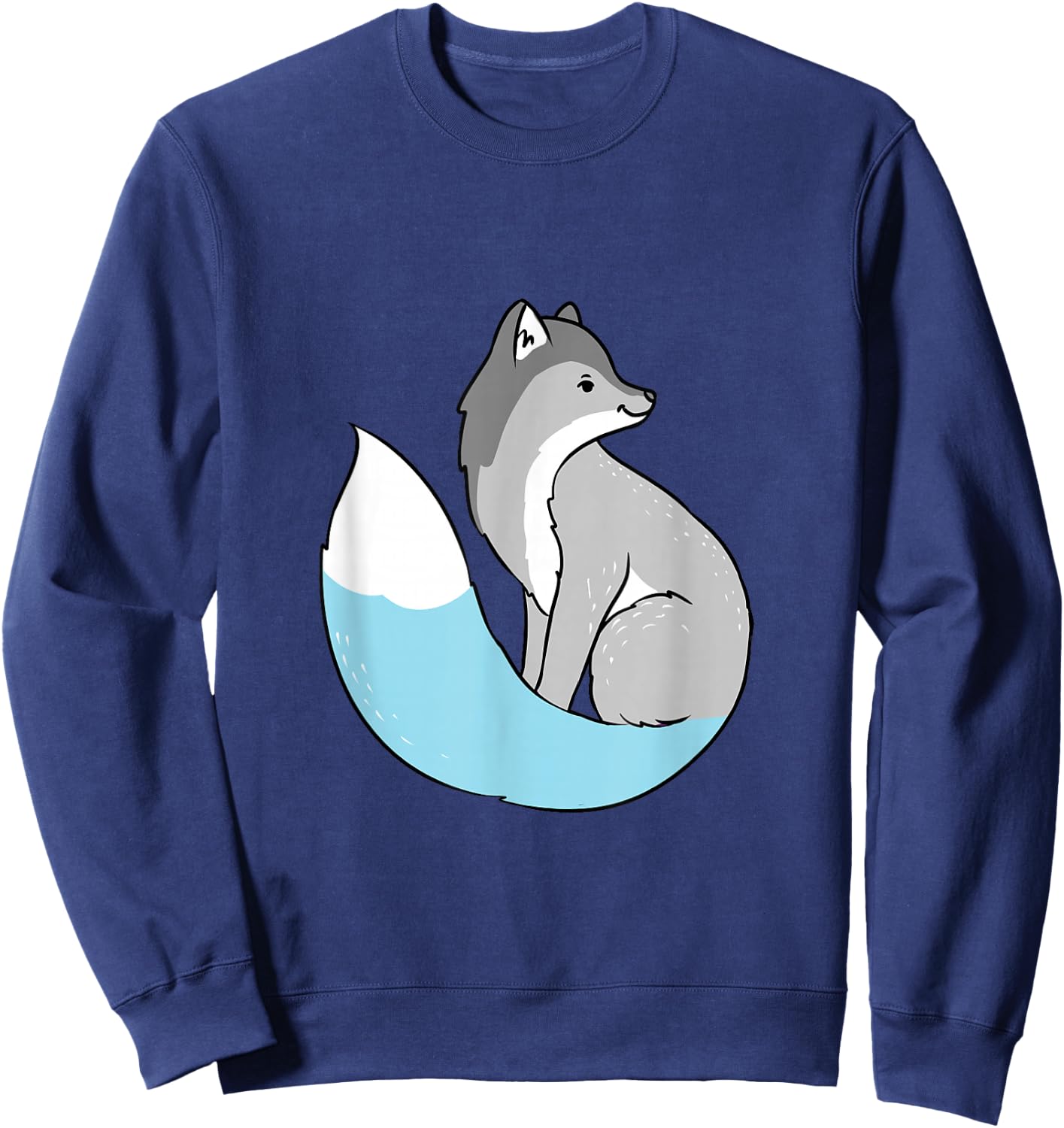 Demiboy Fox Demiboy Pride Sweatshirt - Sweatshirt | Navy