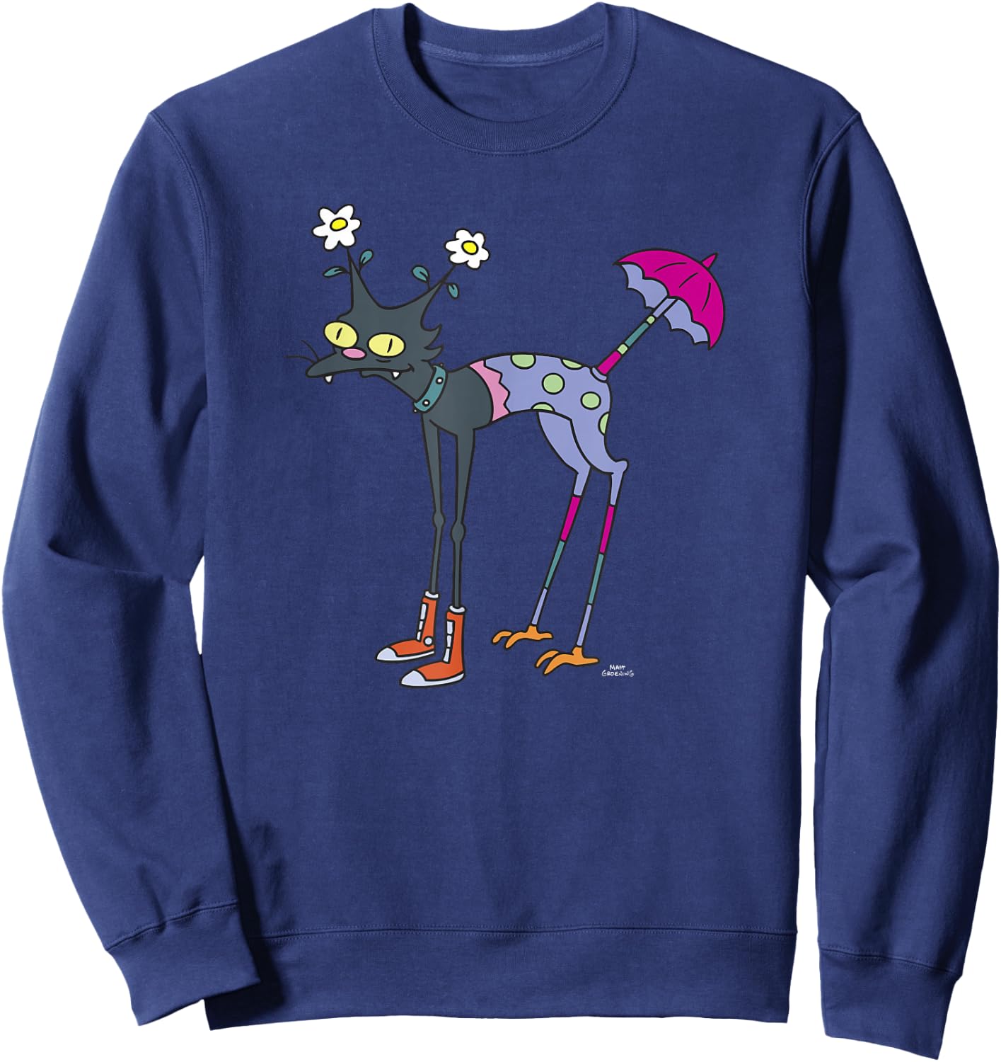 The Simpsons: Treehouse of Horror Halloween Snowball 2 Alt Sweatshirt - Sweatshirt | Navy