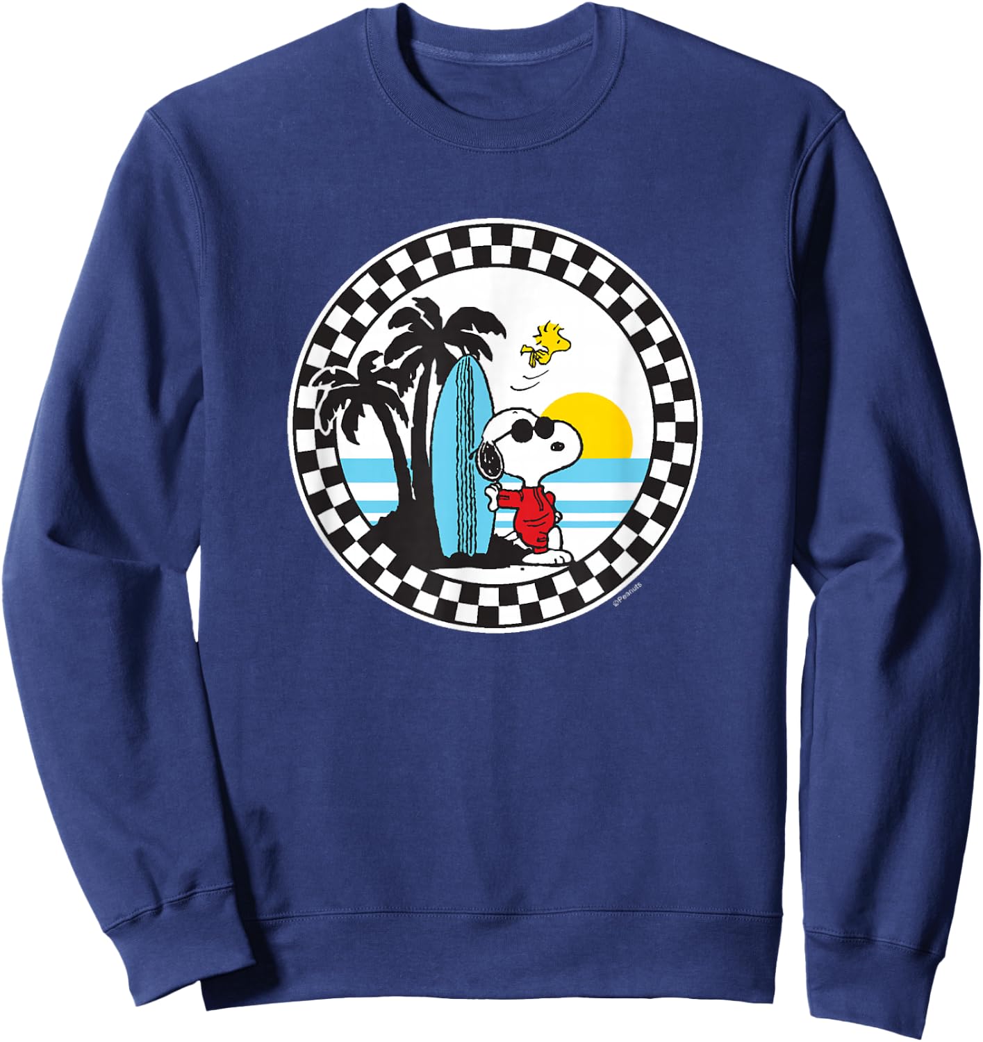 Peanuts - Snoopy Surfs Up Sweatshirt - Sweatshirt | Navy