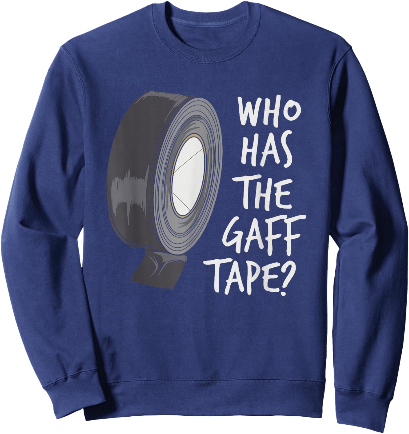 Stagehand, Stage Tech, Stage Technician, Event Technician Sweatshirt - Sweatshirt | Navy