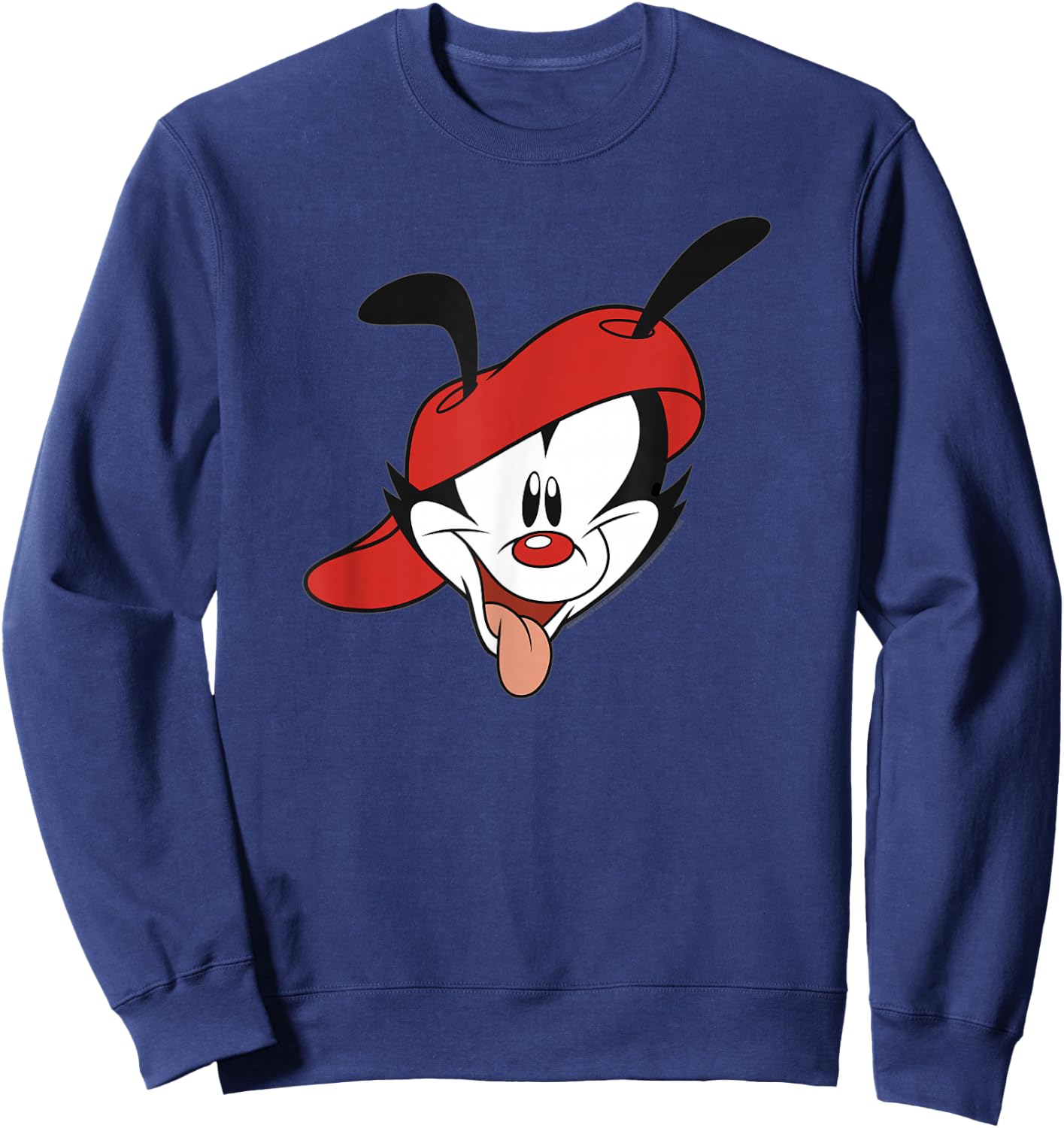Animaniacs Wakko Big Face Sweatshirt - Sweatshirt | Navy