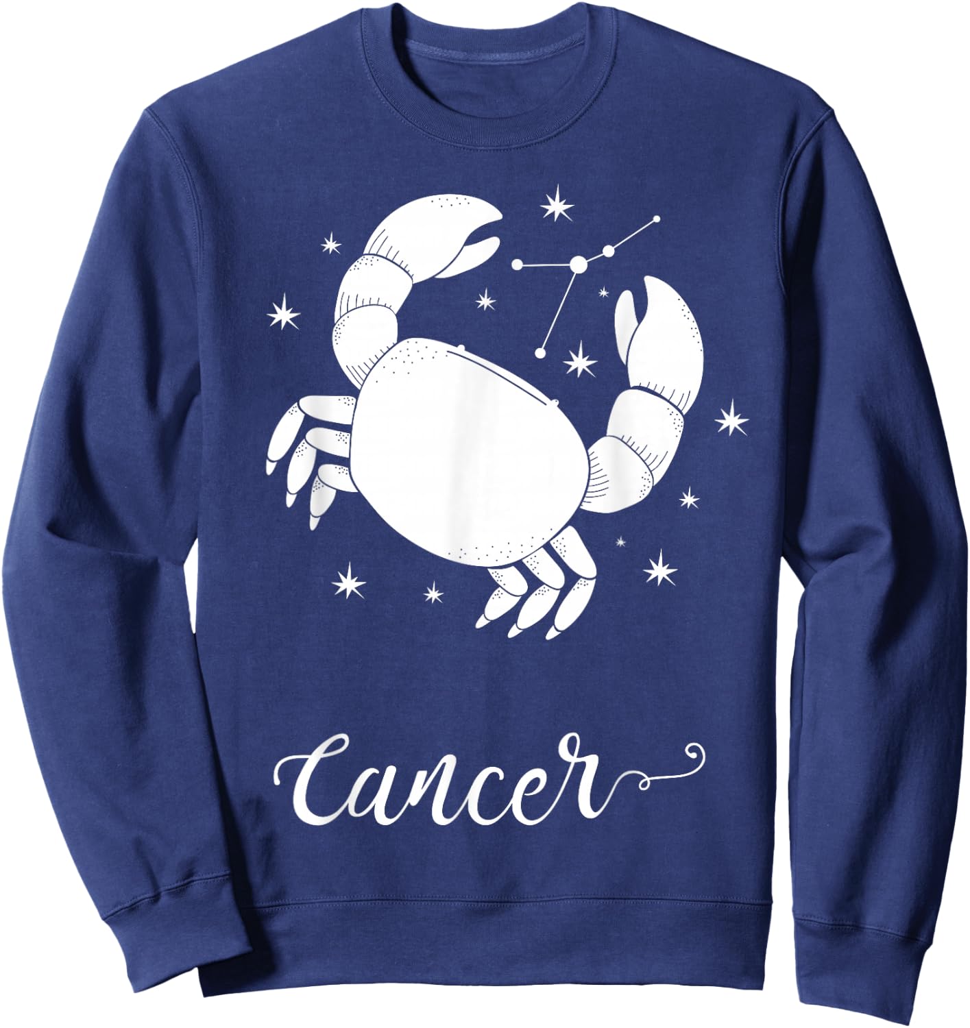 Cancer Zodiac Sign Zodiac Sign Sweatshirt - Sweatshirt | Navy