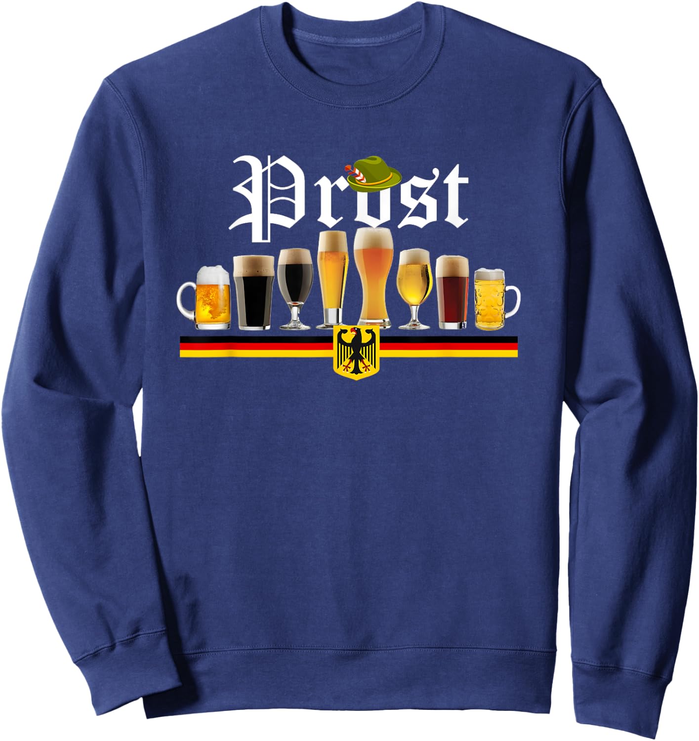 Celebrate Diversity Beer IPA Oktoberfest Prost Sweatshirt - Sweatshirt | Navy