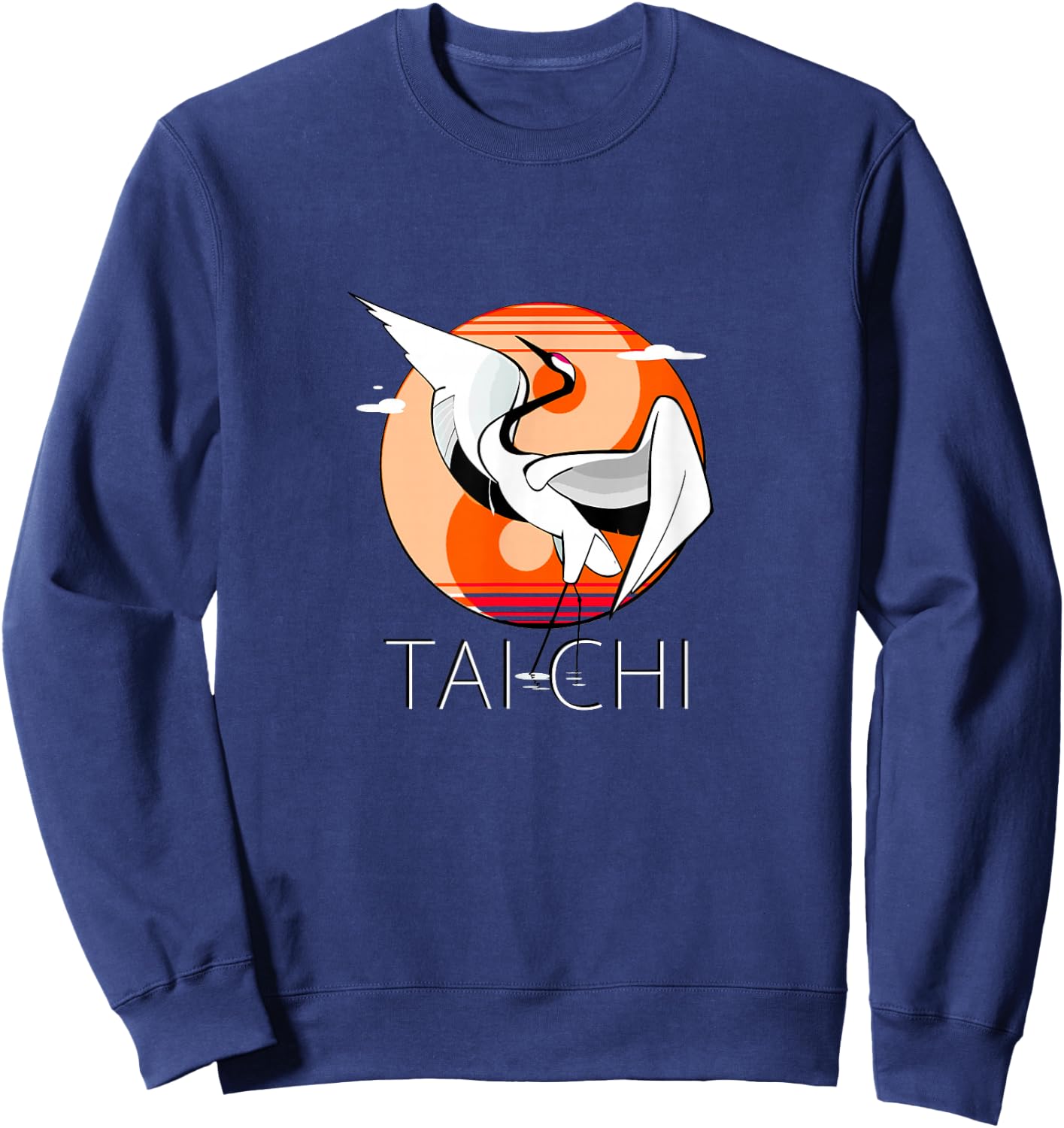 Tai Chi - Yin Yang, Elegance Sweatshirt - Sweatshirt | Navy