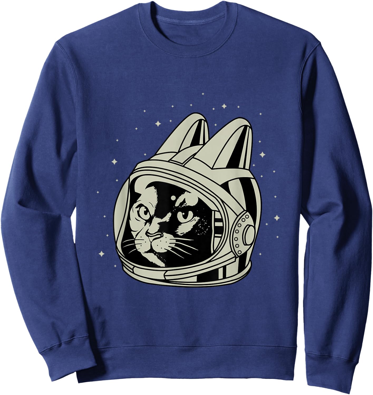 Astronaut Cat - Cat Lovers Sweatshirt - Sweatshirt | Navy