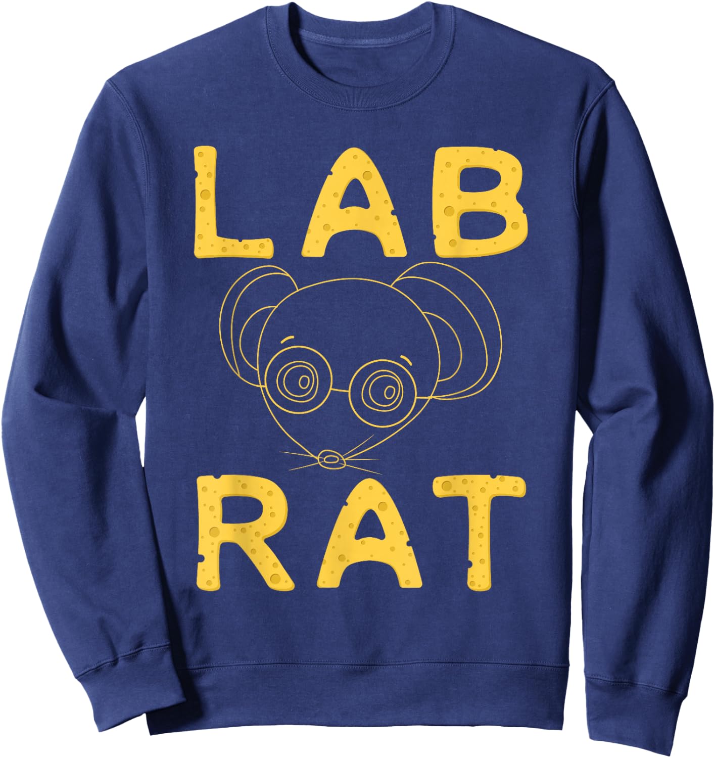 Lab Rat Lab Tech Gifts Sweatshirt - Sweatshirt | Navy