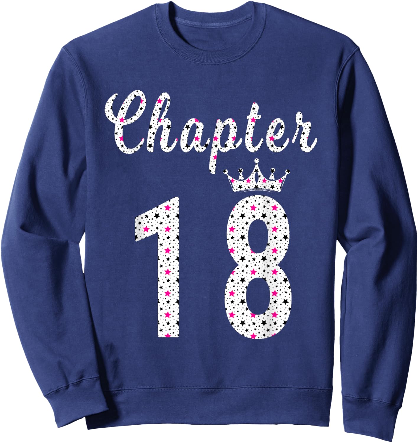 18th Birthday Sweatshirt - Sweatshirt | Navy