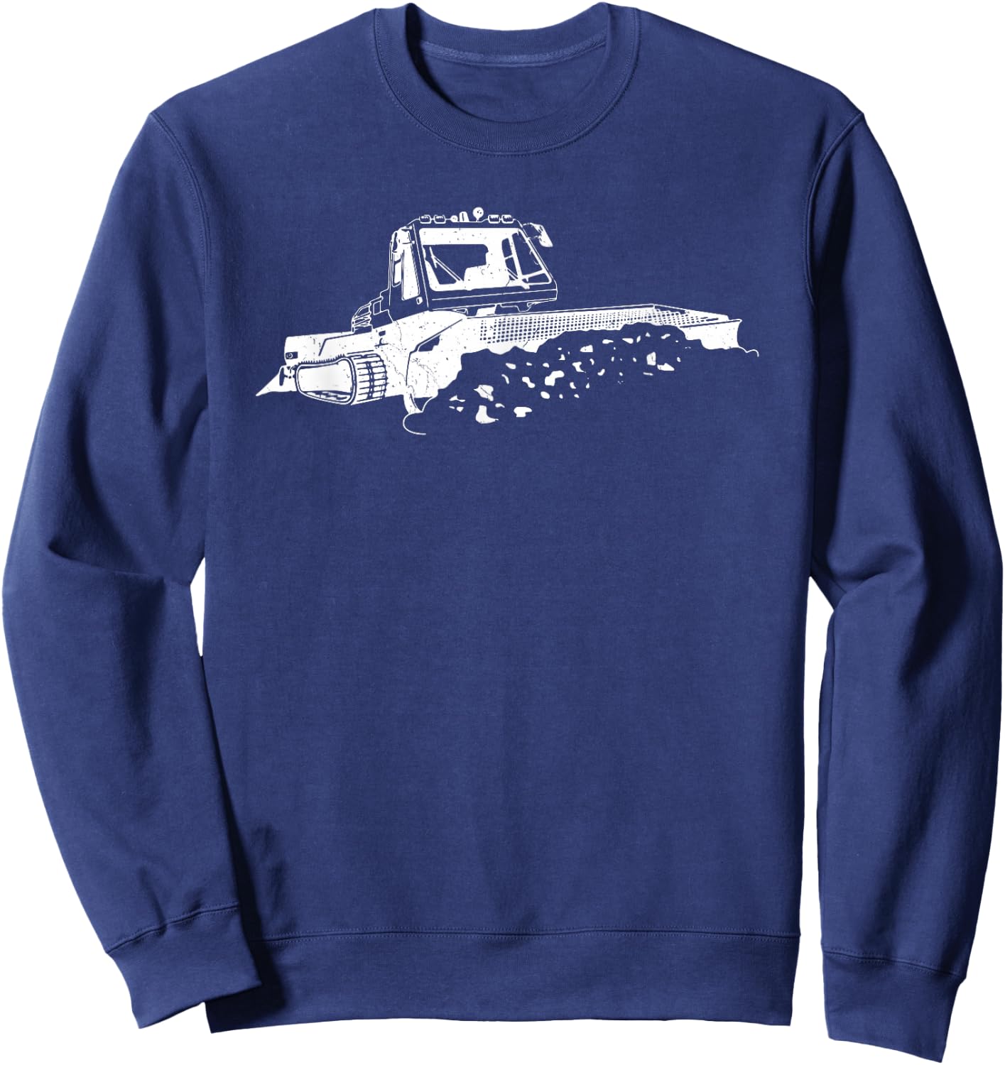 Snow Caterpillar Vehicle Profession Snow Caterpillar Winter Sports Sweatshirt - Sweatshirt | Navy