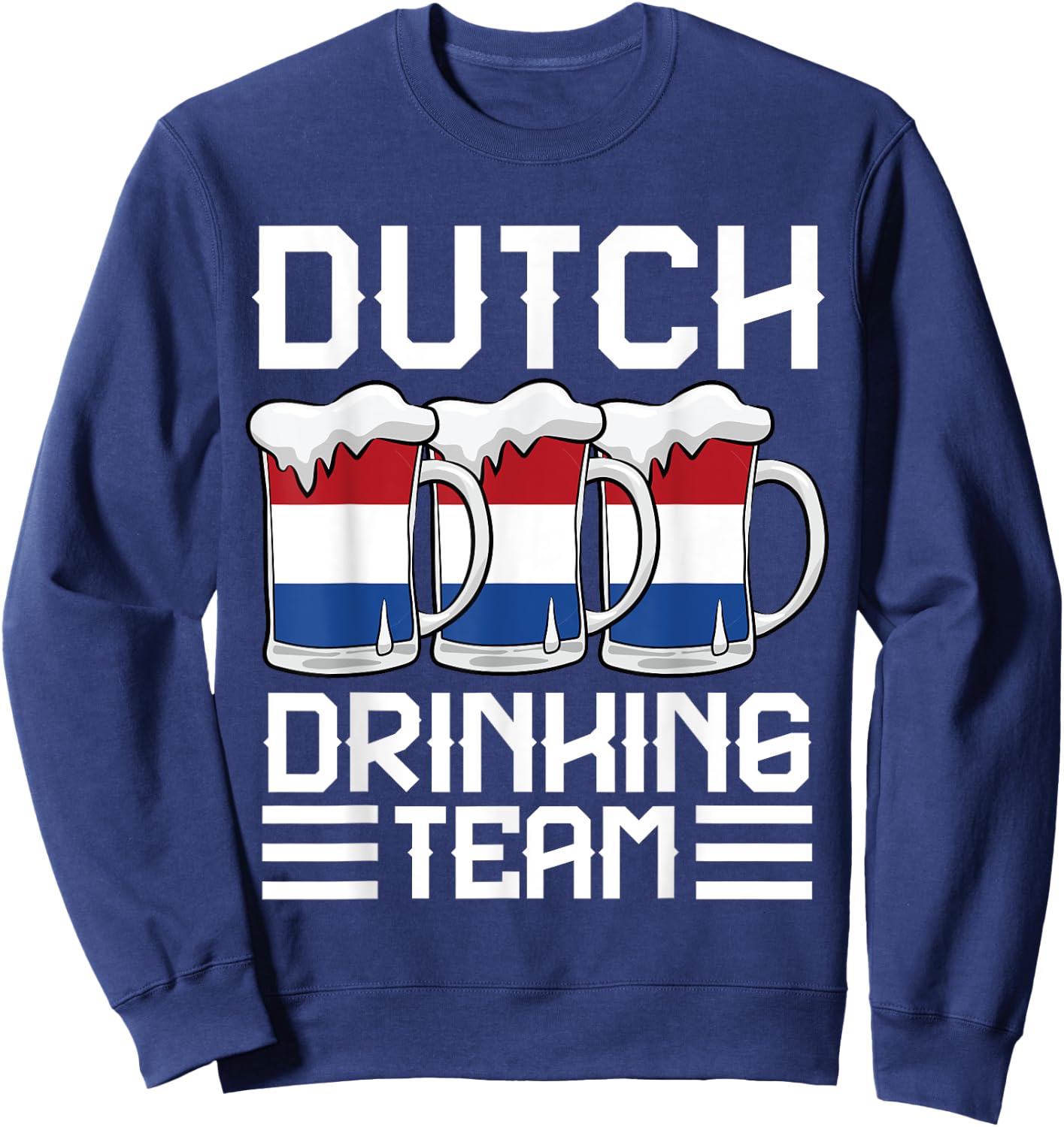 Dutch Drinking Team Netherlands Sweatshirt - Sweatshirt | Navy