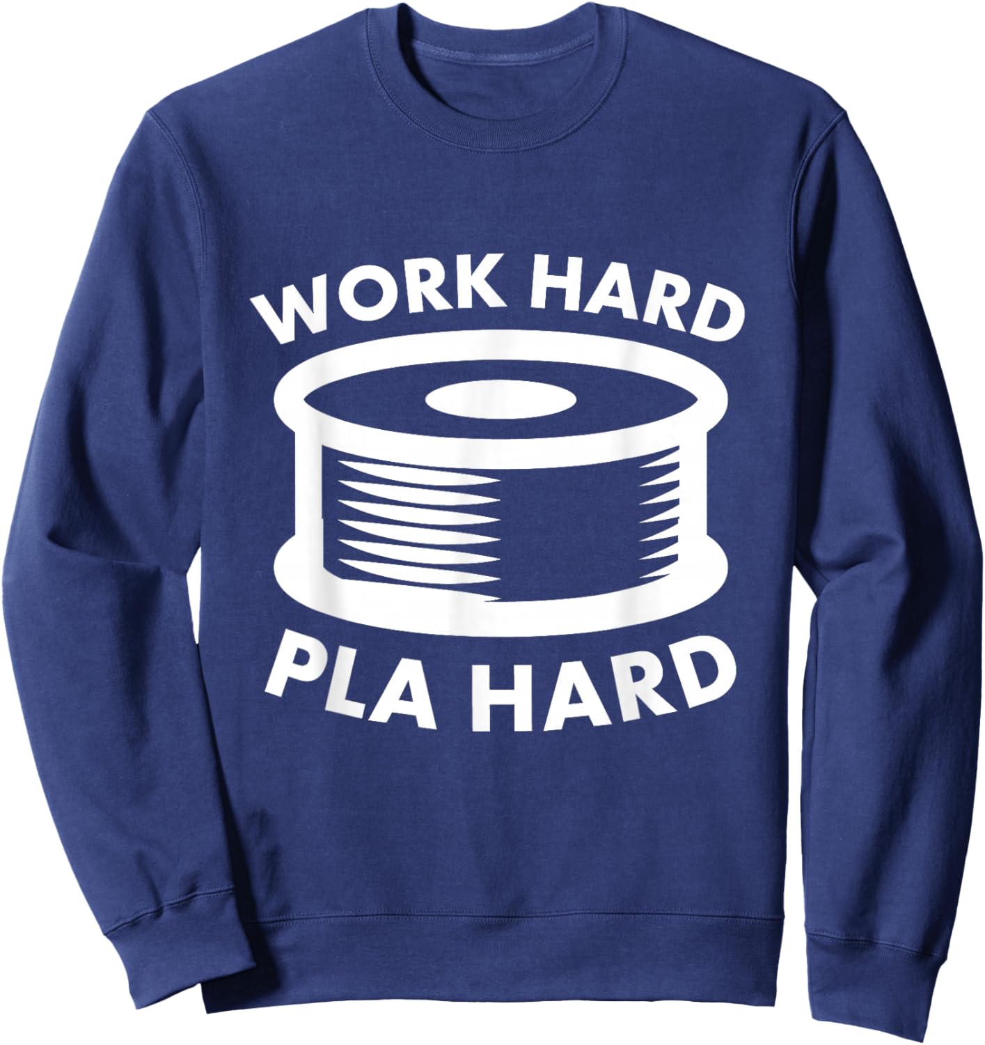 Funny 3D Printing PLA Sweatshirt - Sweatshirt | Navy