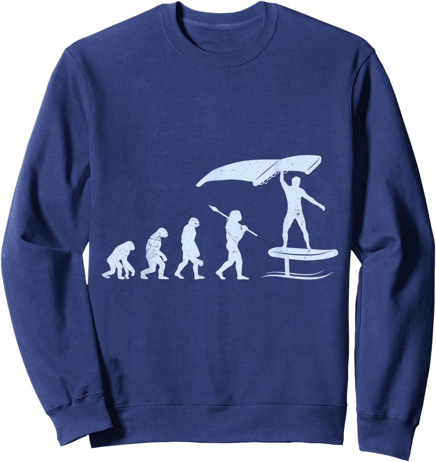 Wing Foil Evolution Wing Surf Sweatshirt - Sweatshirt | Navy