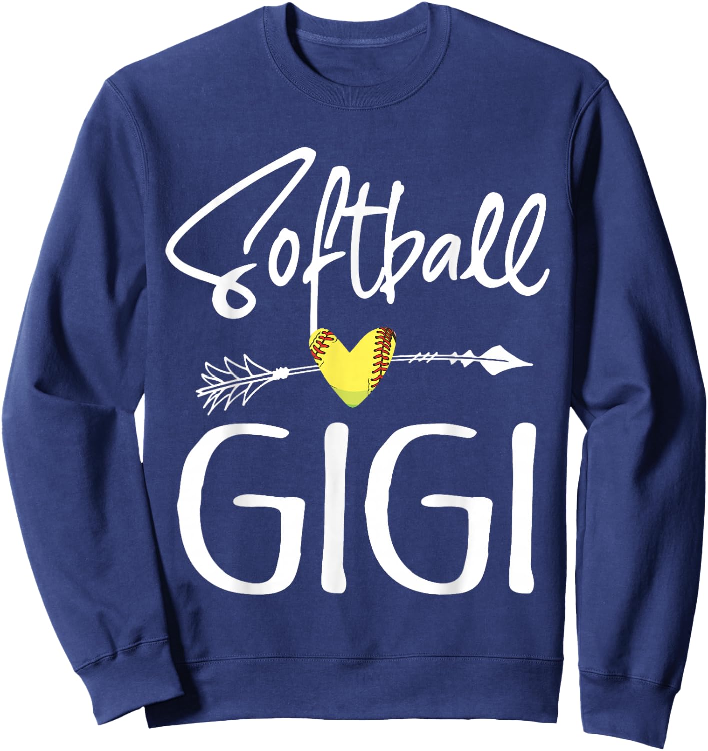 Softball Gigi Women Softball Gift Sweatshirt - Sweatshirt | Navy