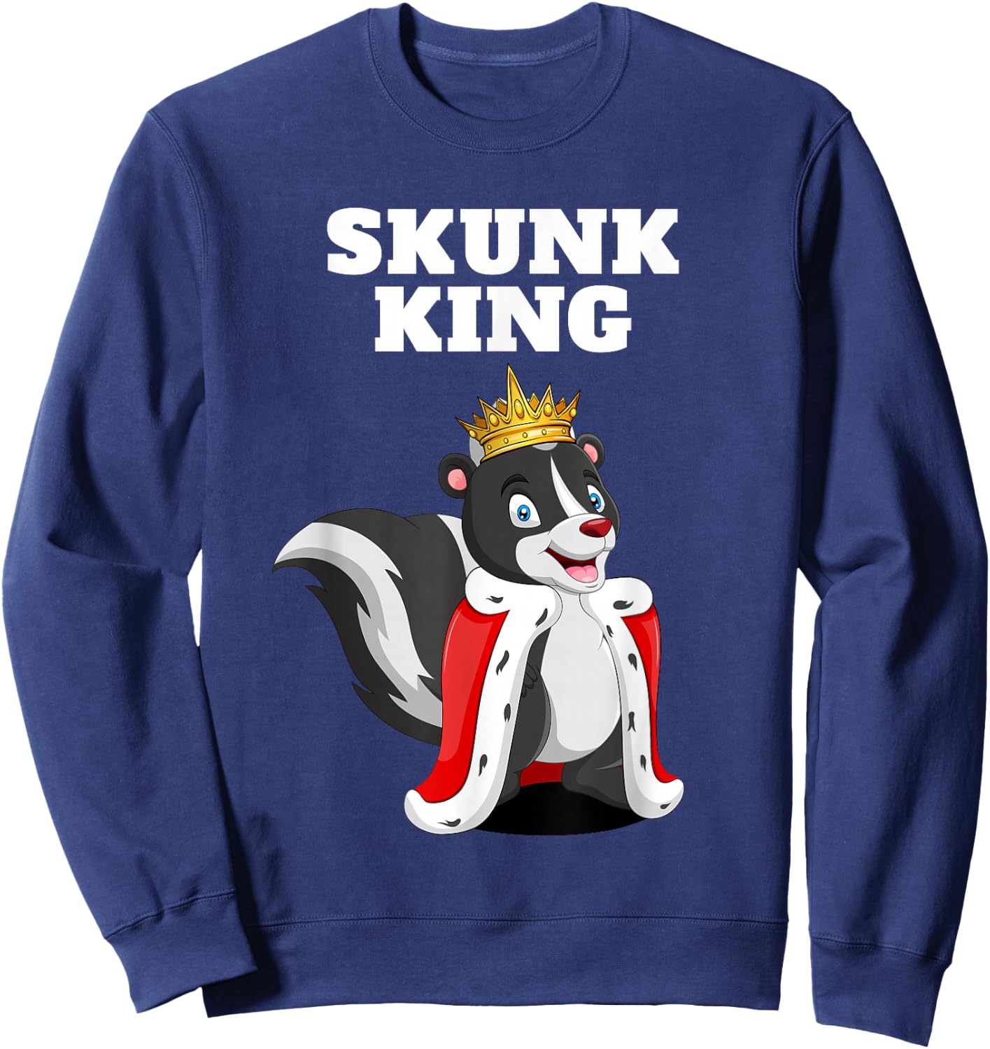 Skunk King | Boys Skunk Gear | Skunk Sweatshirt - Sweatshirt | Navy