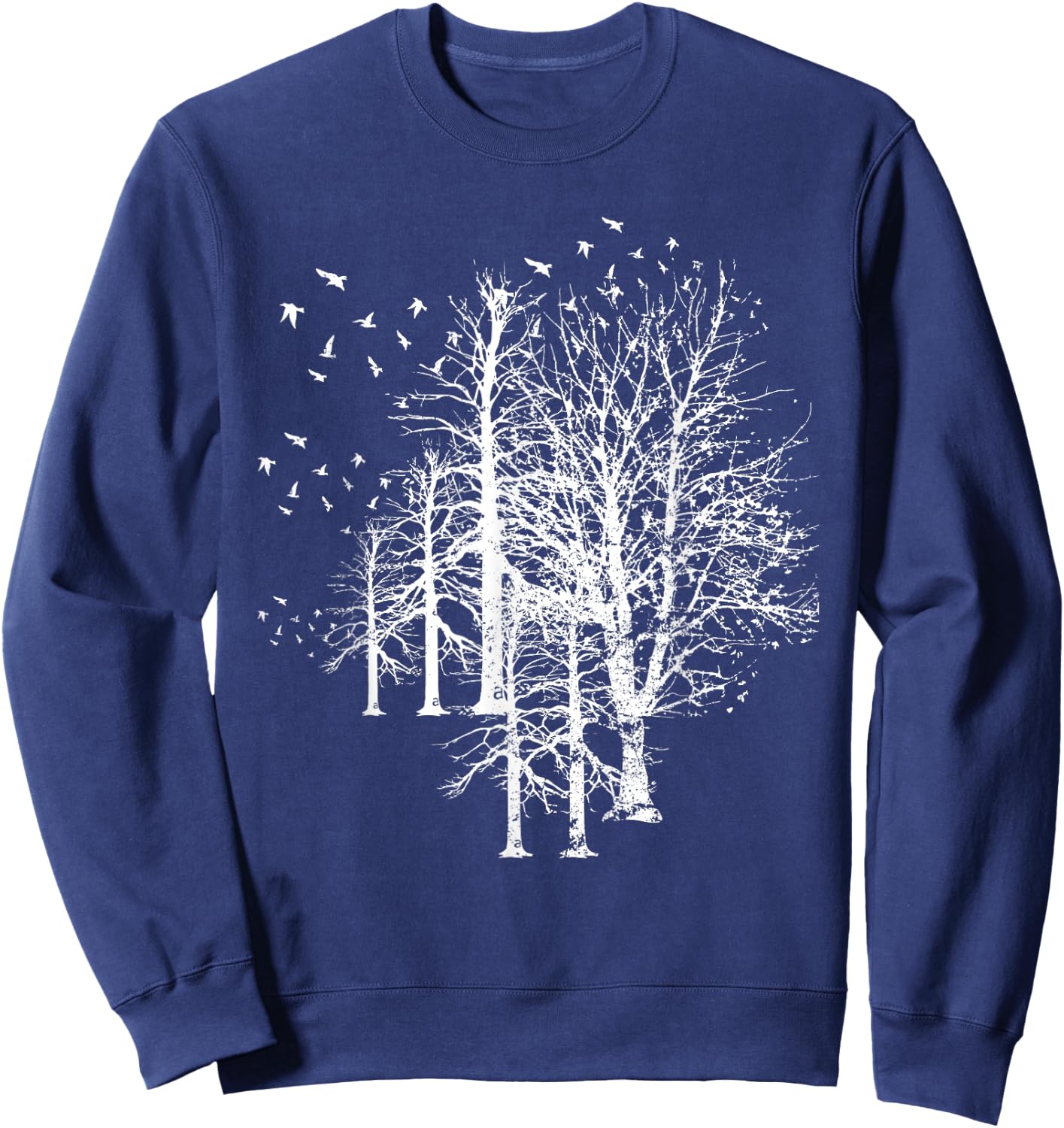 Wildlife Nature Birds Outdoor Forest Trees Nature Sweatshirt - Sweatshirt | Navy