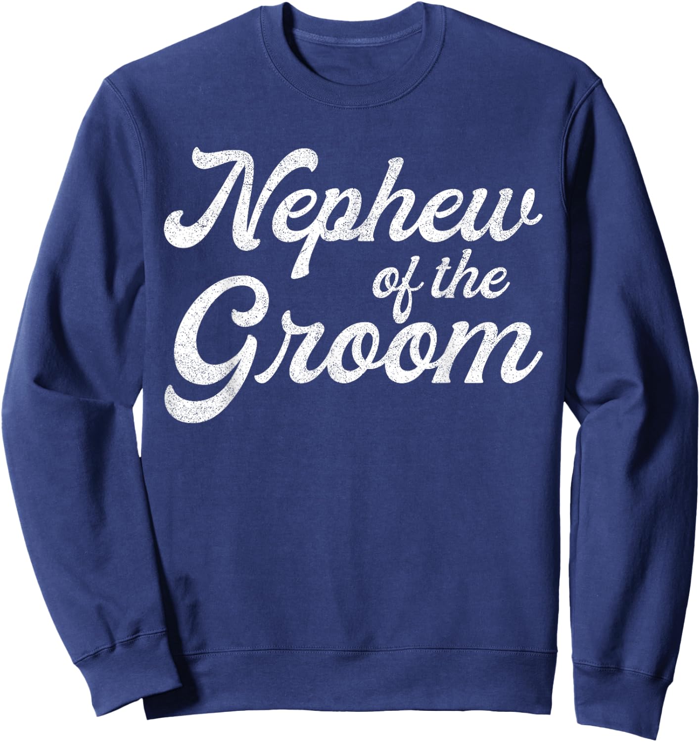 Nephew Of The Groom Shirts For Kids, Bachelor Party Boys Sweatshirt - Sweatshirt | Navy