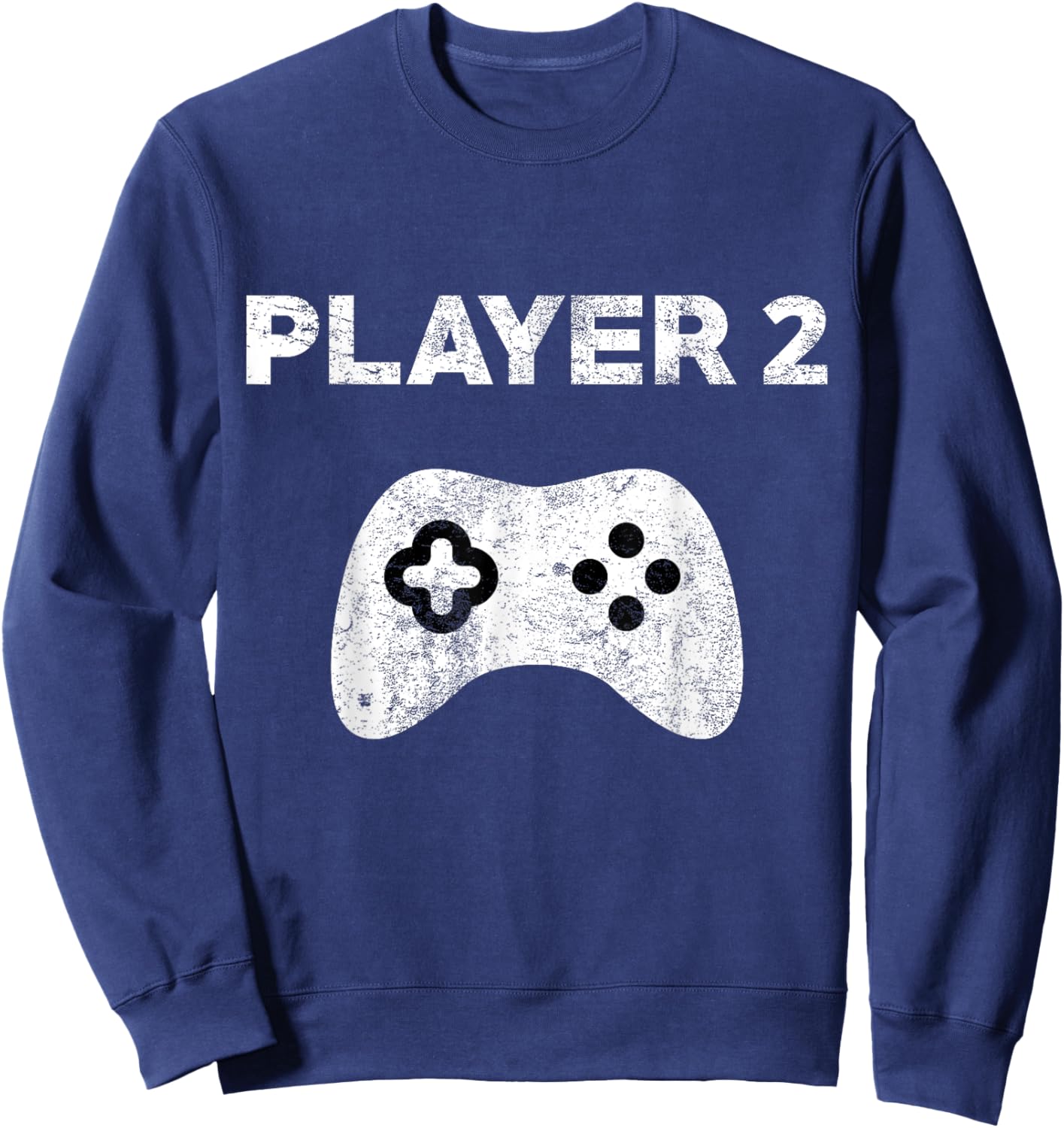 Player 2 Family Matching Player 1 Player 2 Gamers Couples Sweatshirt - Sweatshirt | Navy