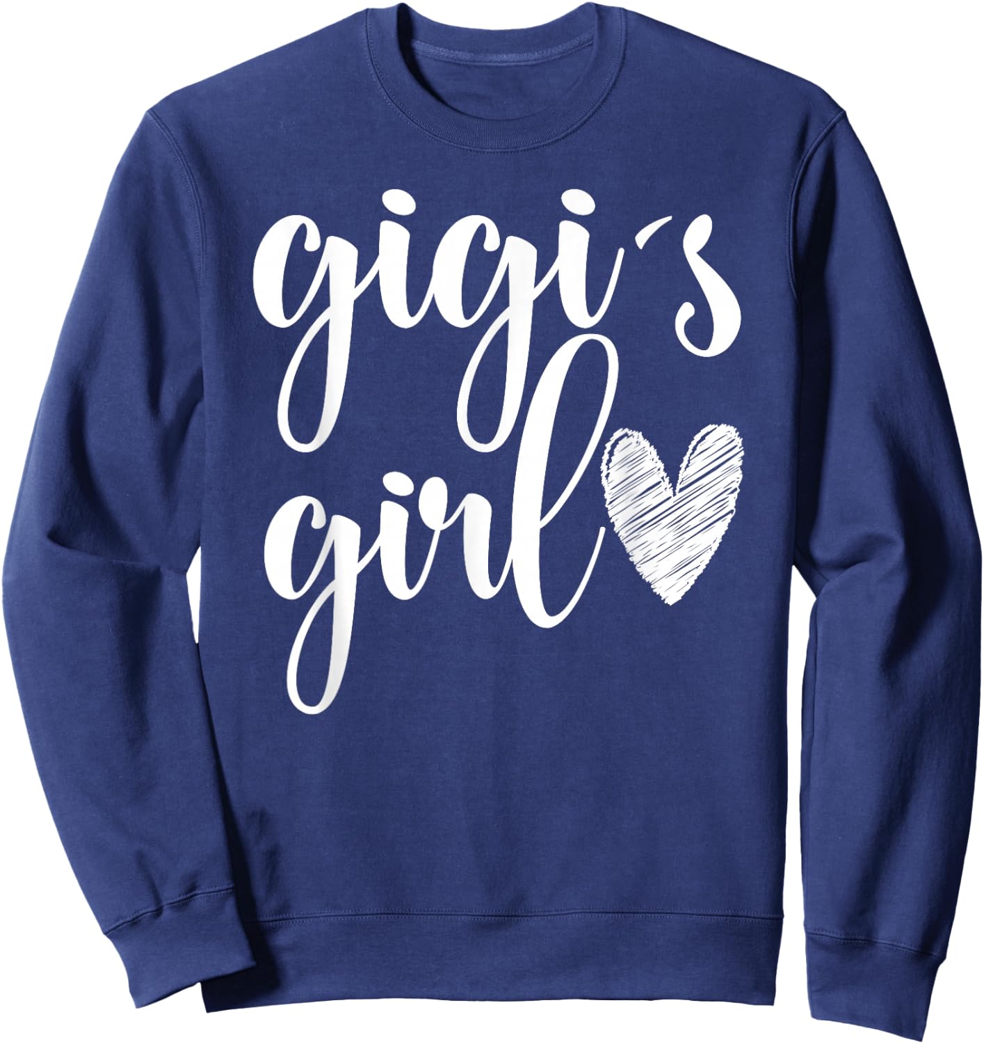 Funny Matching Gigi Girl for Grandma Whit Girl Mother's Day Small Sweatshirt - Sweatshirt | Navy