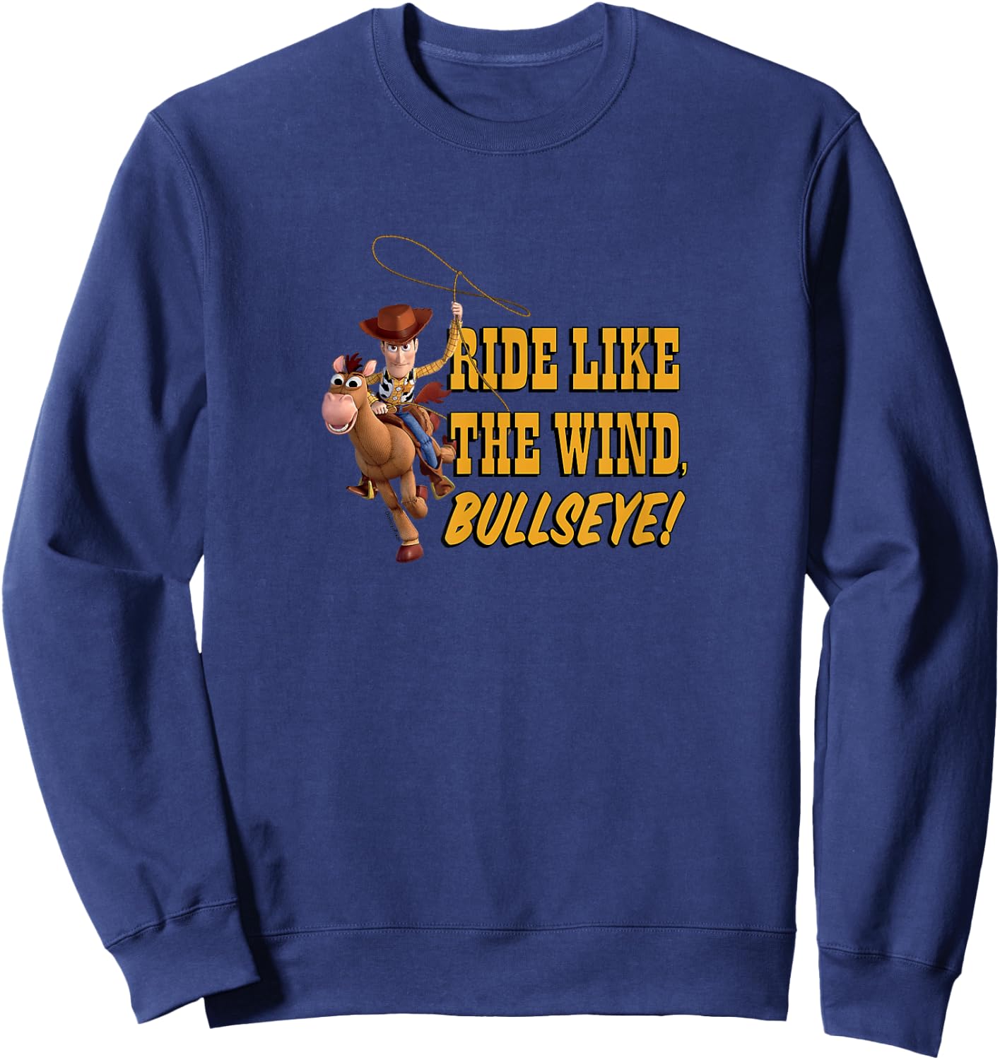 Toy Story - Ride Like The Wind Bullseye! Sweatshirt - Sweatshirt | Navy