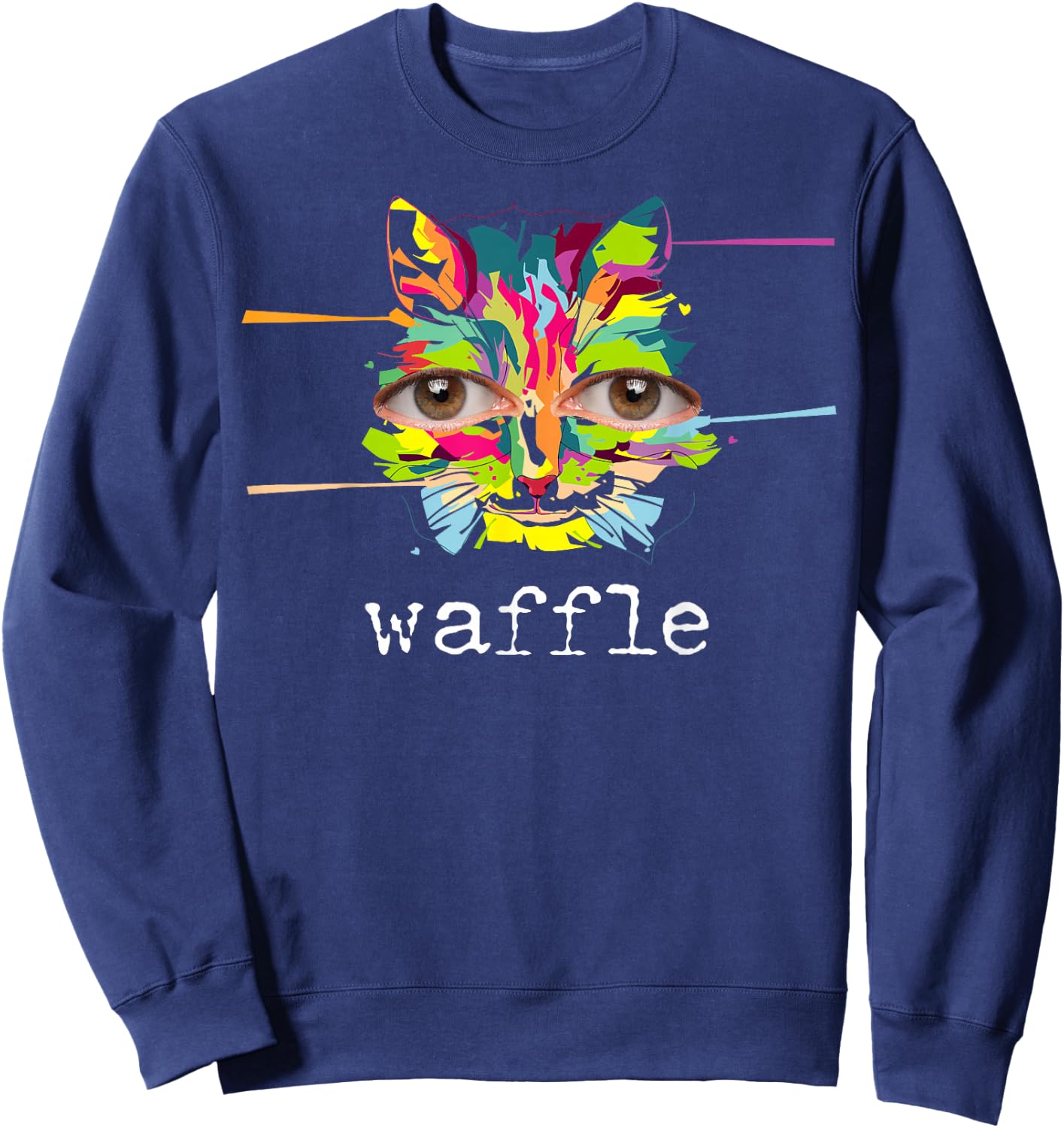 Weirdcore Clothes Aesthetic Kidcore Scene Goth Grunge Punk Sweatshirt - Sweatshirt | Navy