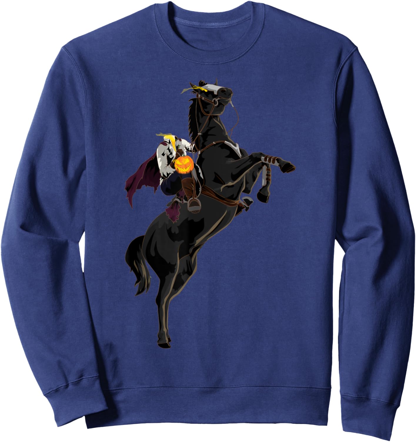 Halloween Sleepy Hollow Headless Horseman Sweatshirt - Sweatshirt | Navy