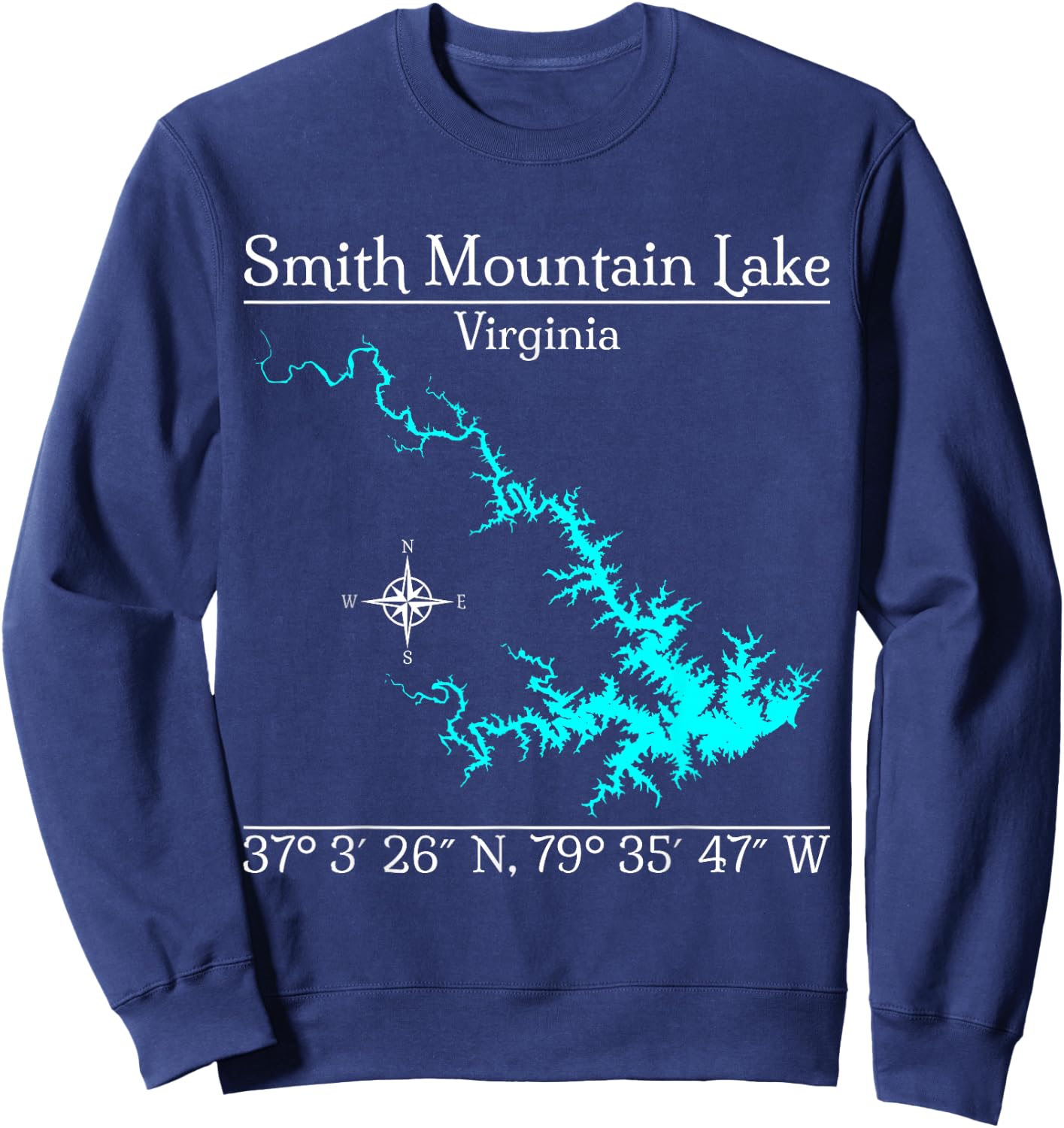 Smith Mountain Lake Sweatshirt - Sweatshirt | Navy