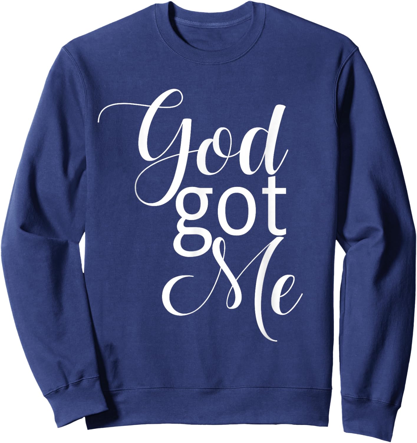 Afrocentric Women, African American, God Gifts, God Got Me Sweatshirt - Sweatshirt | Navy