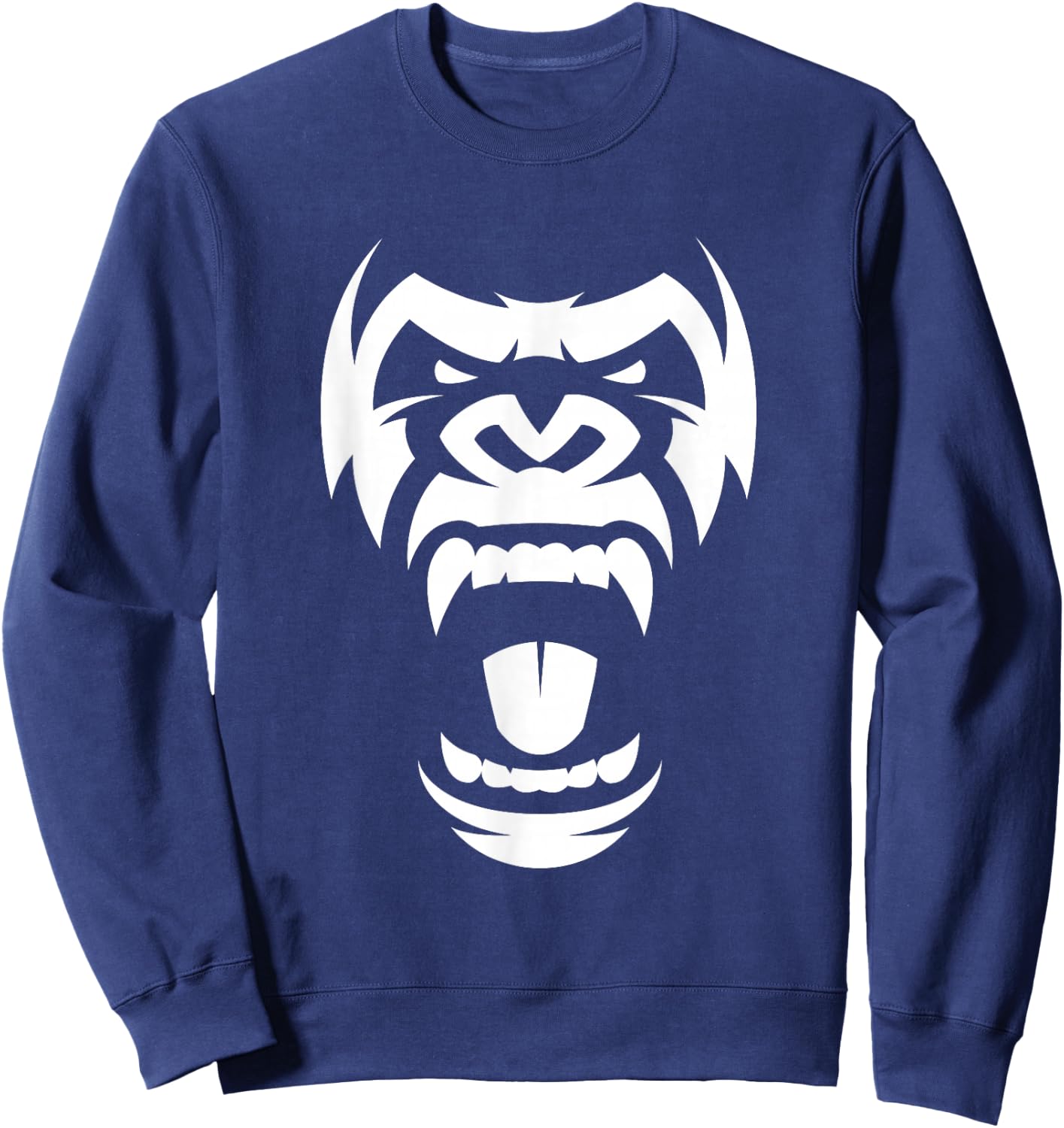 Angry Gorilla - Furious Silverback Small Sweatshirt - Sweatshirt | Navy