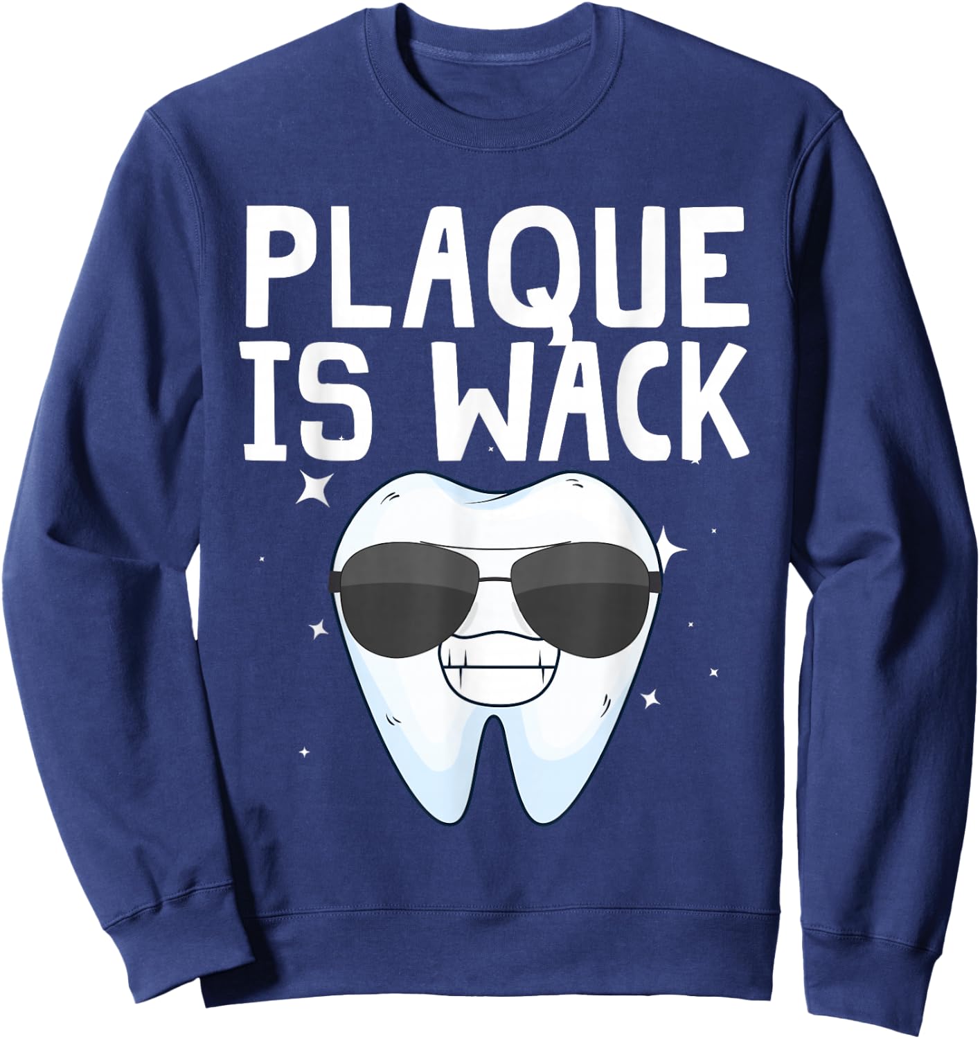 Cool Dental Technician Art Men Women Dentist Orthodontist Sweatshirt - Sweatshirt | Navy