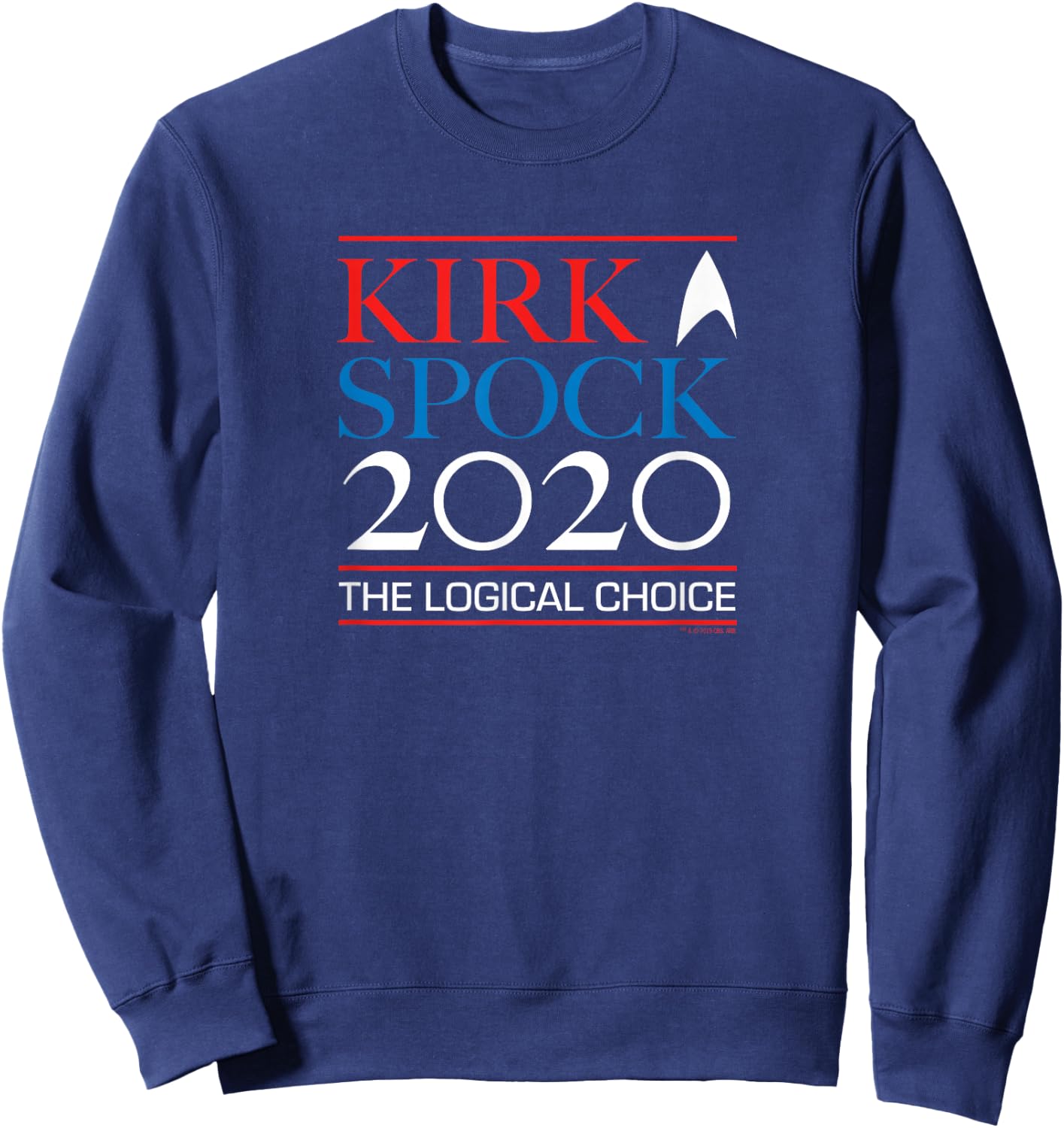 Star Trek: The Original Series Kirk & Spock 2020 Sweatshirt - Sweatshirt | Navy