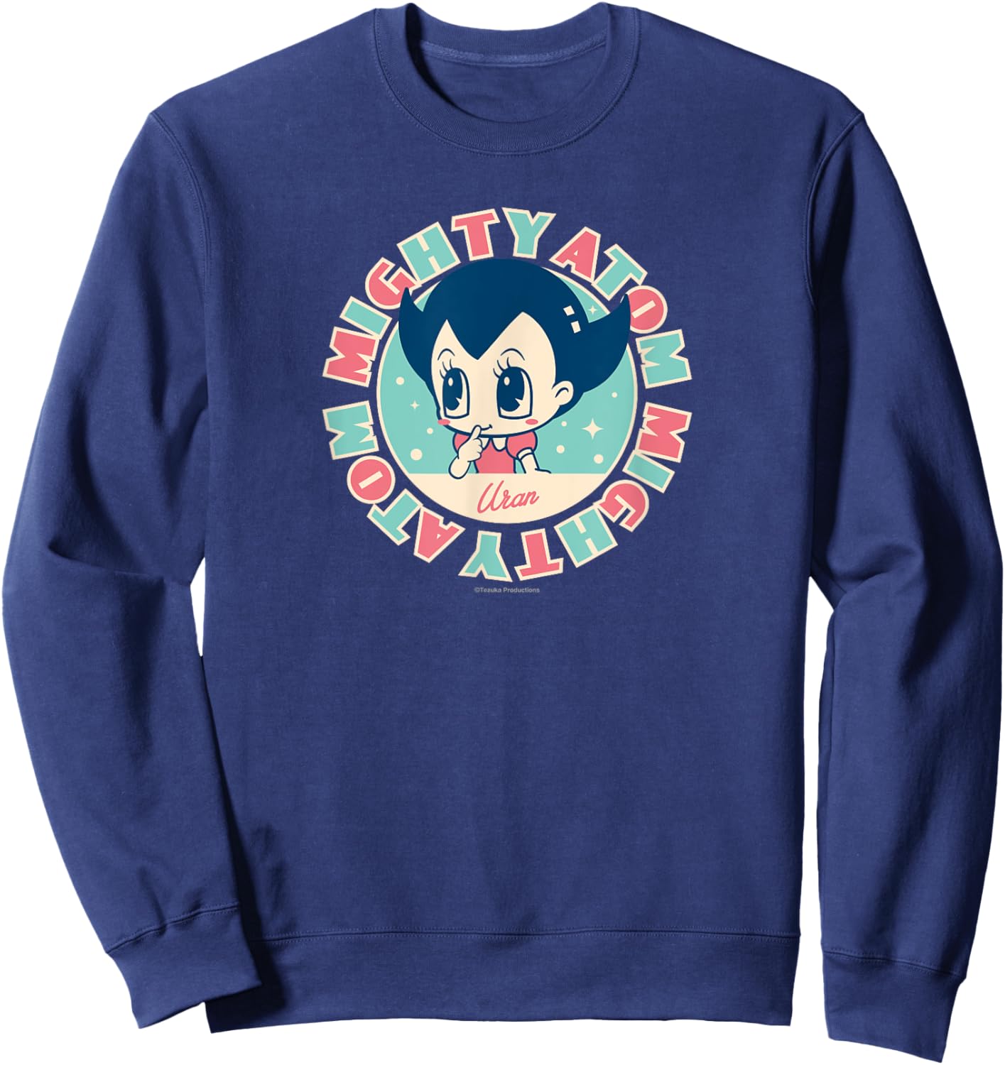 Astro Boy retro (Uran) (C)Tezuka Productions Sweatshirt - Sweatshirt | Navy