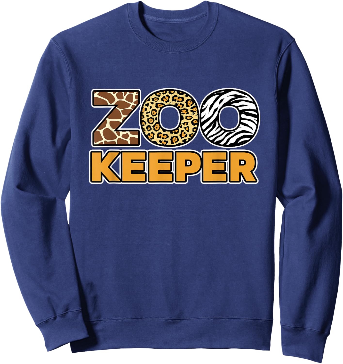 Zookeeper African Savanna Sweatshirt - Sweatshirt | Navy