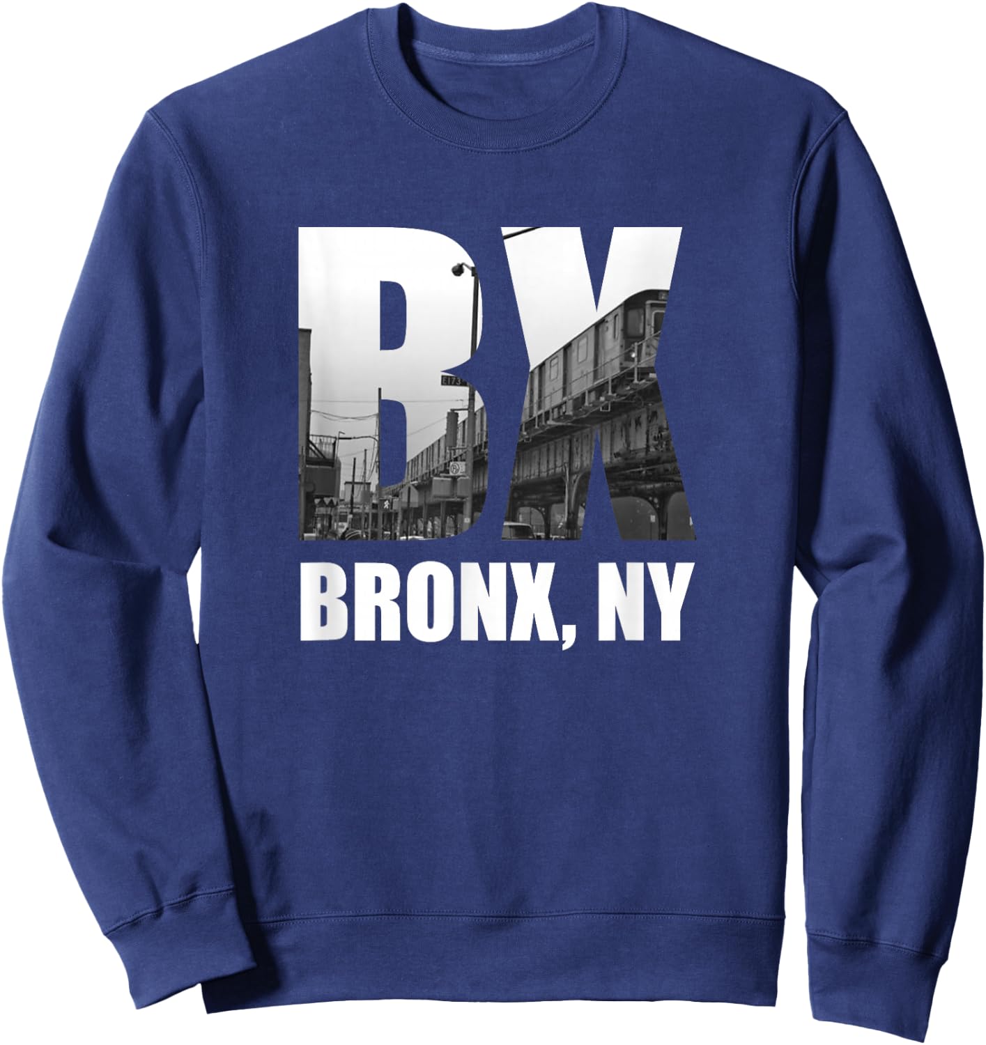 The Bronx BX New York NYC Sweatshirt - Sweatshirt | Navy