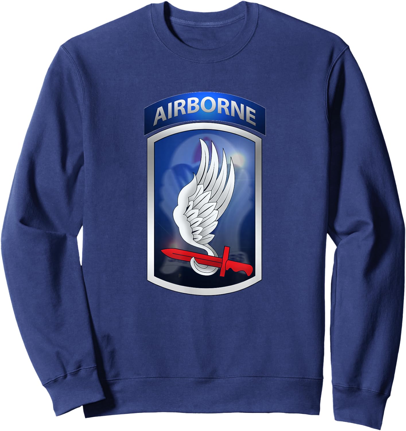 U. S. Army 173rd Airborne Sweatshirt - Sweatshirt | Navy
